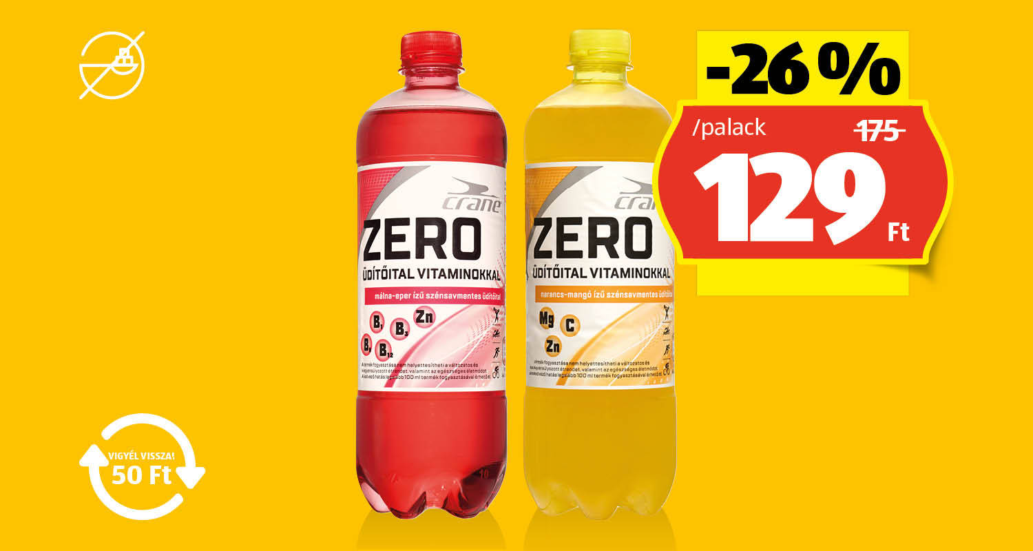 CRANE Vitaminital Zero, 750 ml/palack