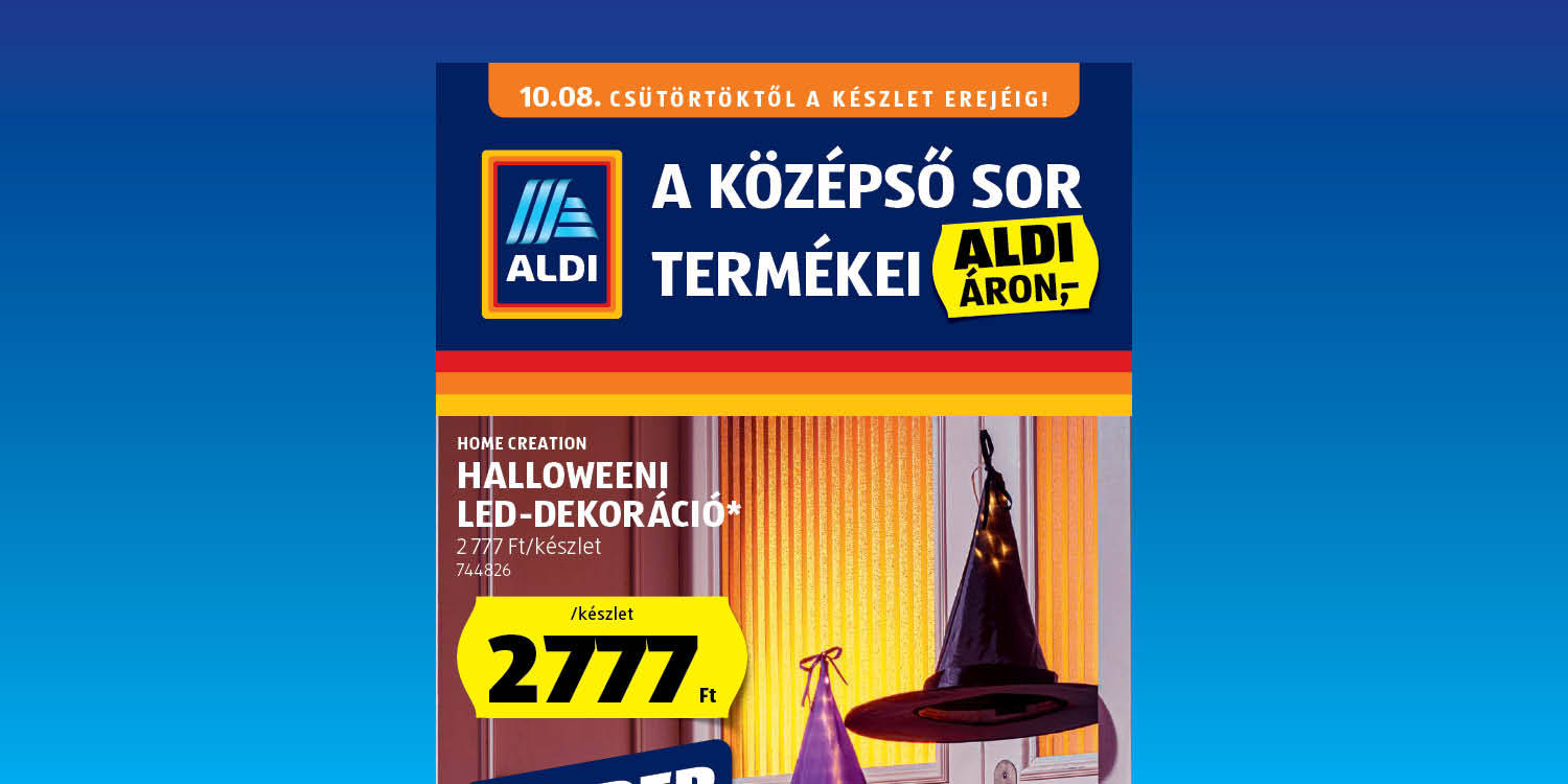 ALDI - Online akciós újság non-food katalógus