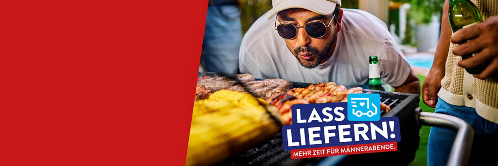 Las liefern! Für mehr Zeit für deine Jungs.