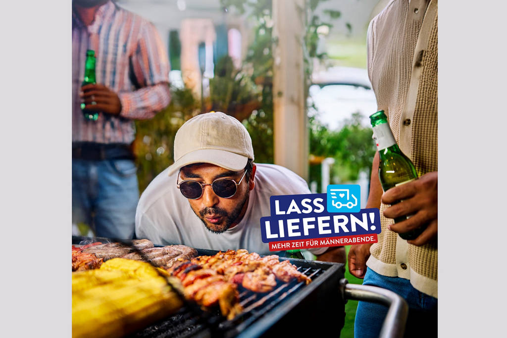 Lass Liefern! Mehr Zeit für Mädelsabende.
