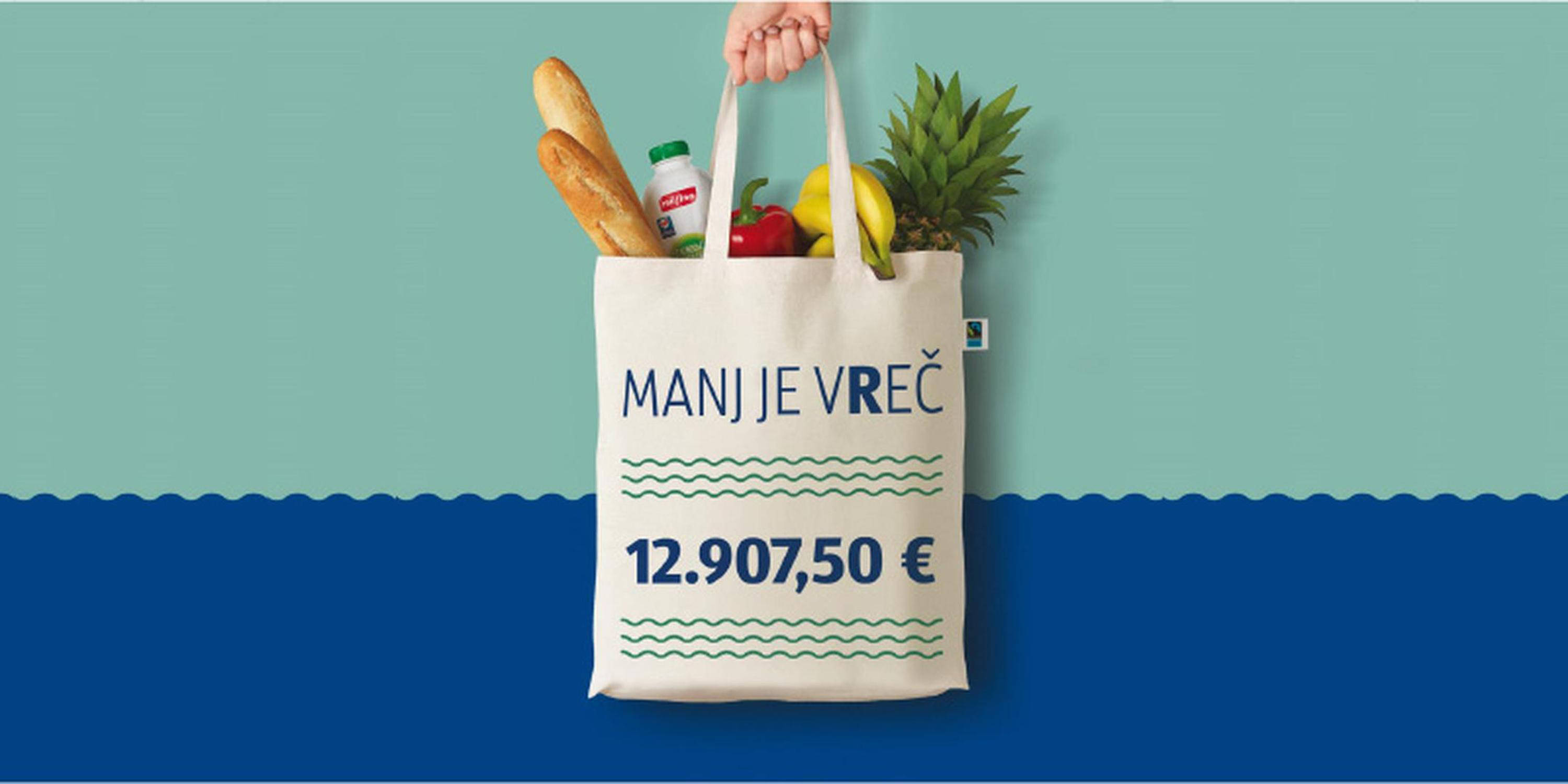 Grafika Manj je vreč