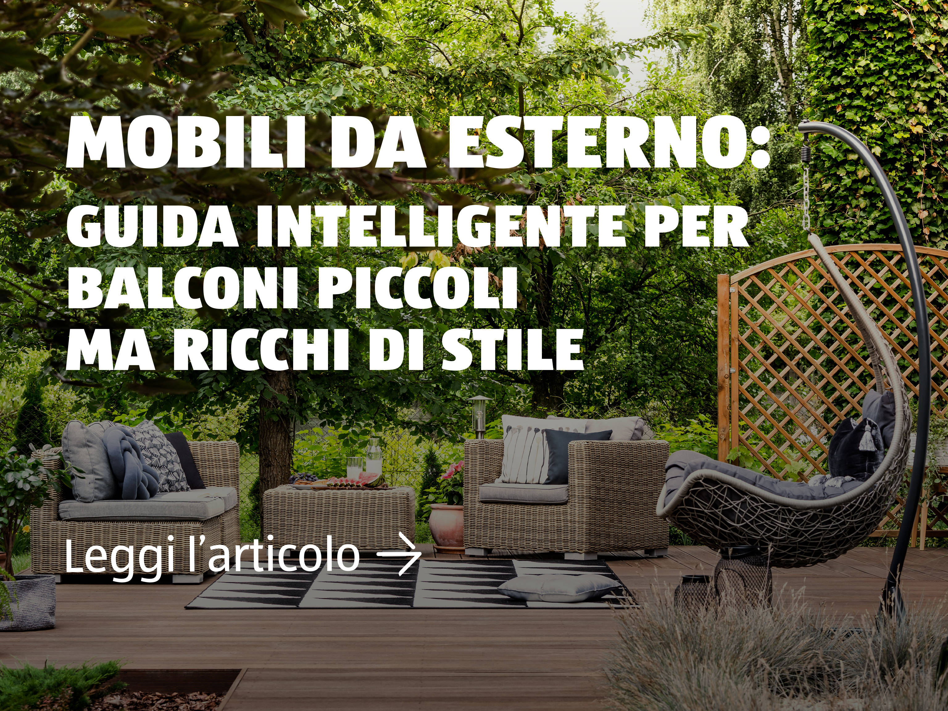 Mobili da esterno