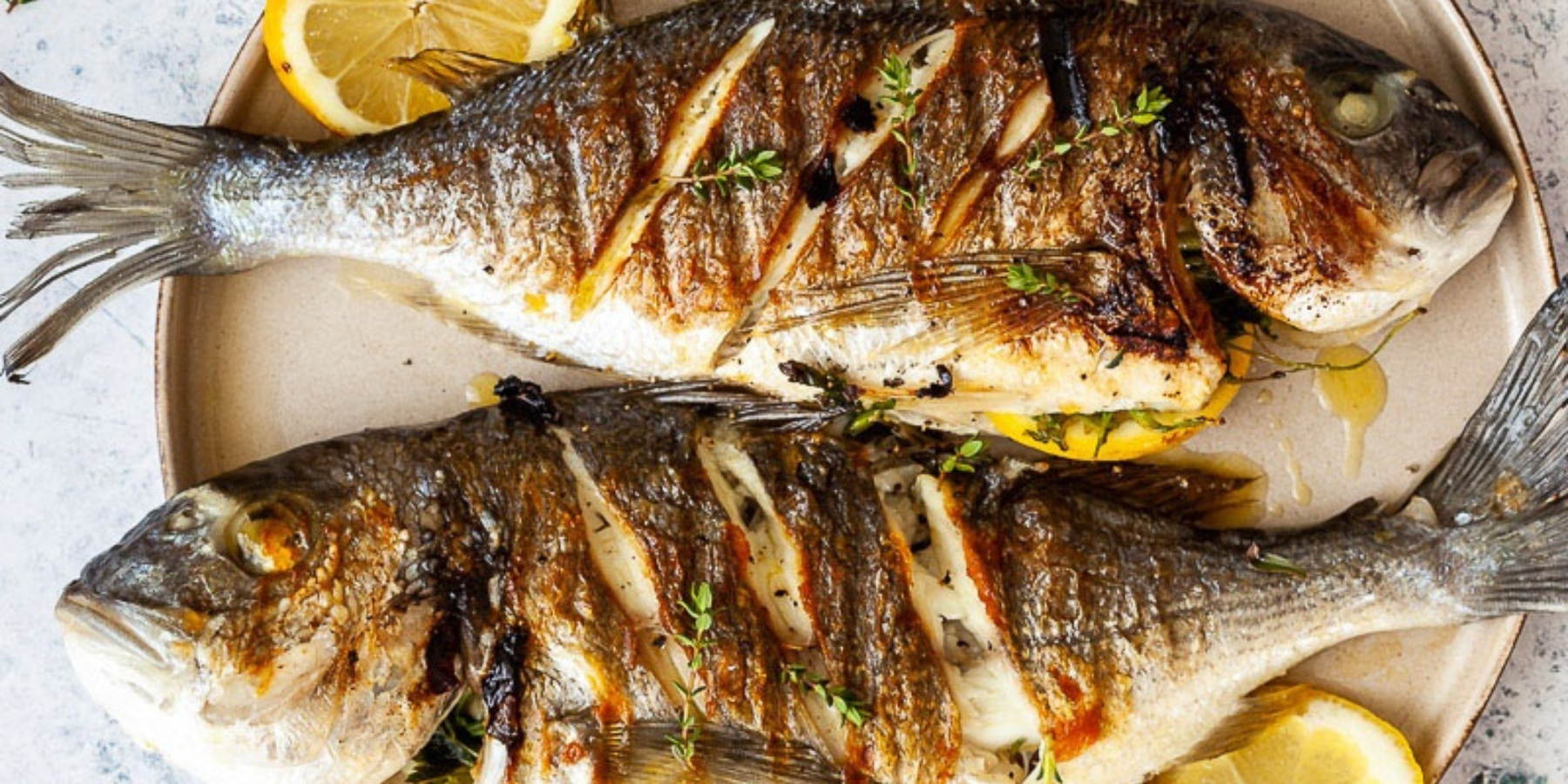 Orade na žaru po receptu Vibrant Plate