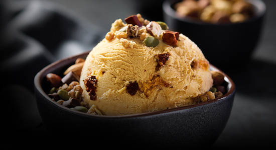 Protein ice cream product image
