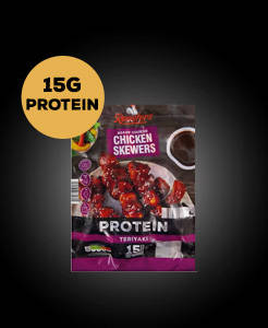 Protein Teriyaki Ready Cooked Chicken Skewers