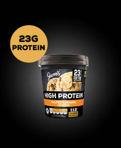 High Protein/Low Calorie Salted Caramel Protein Tubs