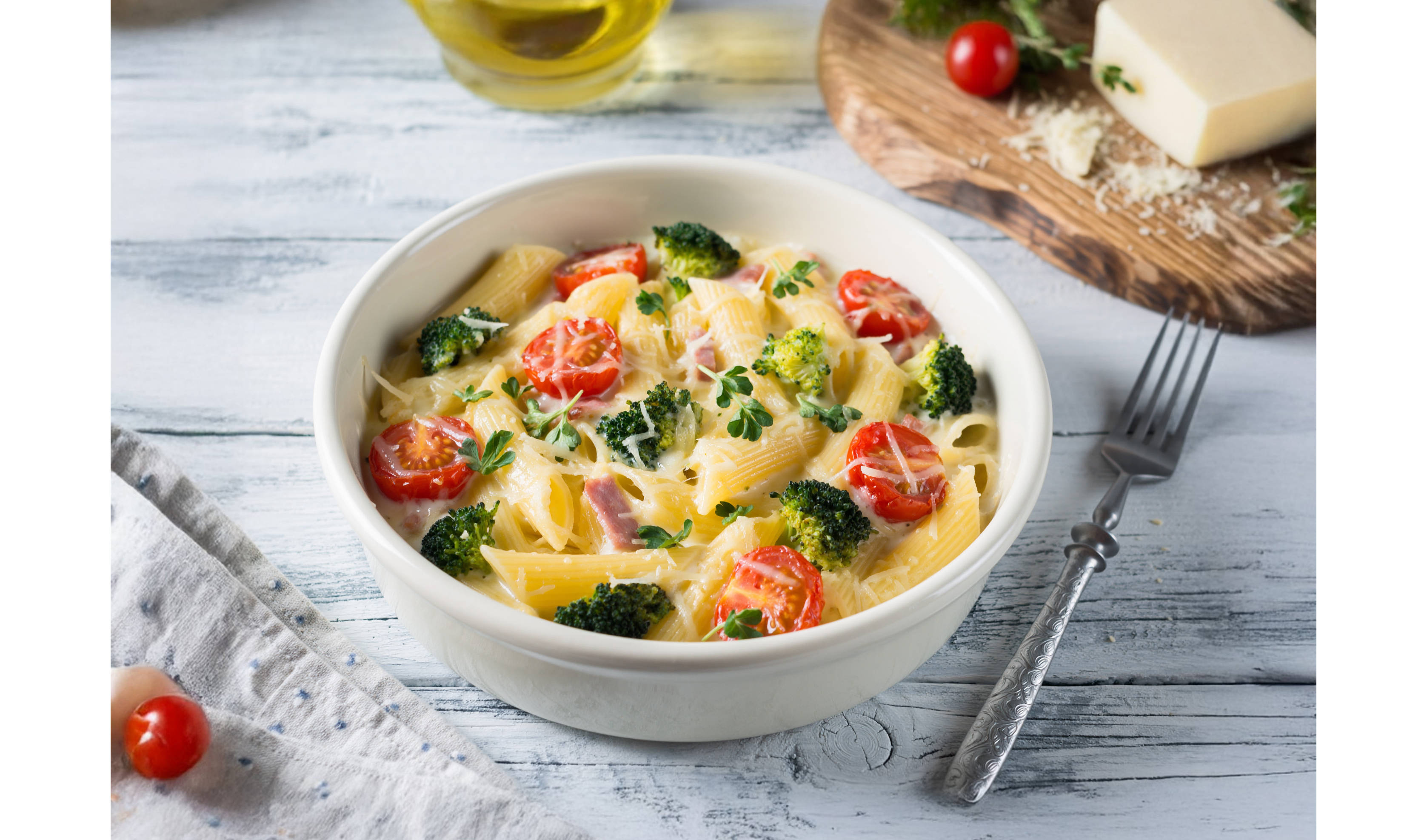 Serviervorschlag: Nudelauflauf