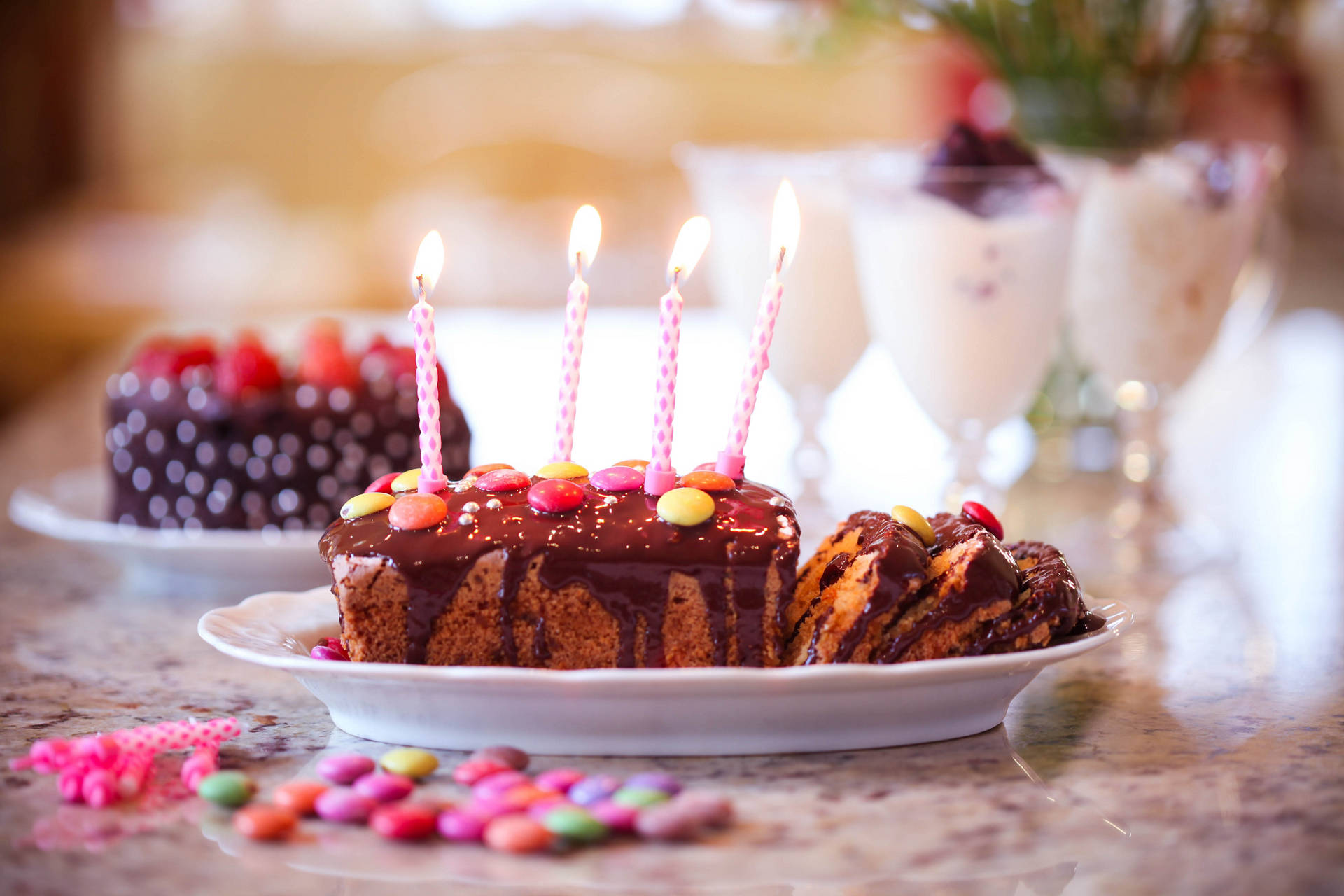 Serviervorschlag: Mini-Kuchen