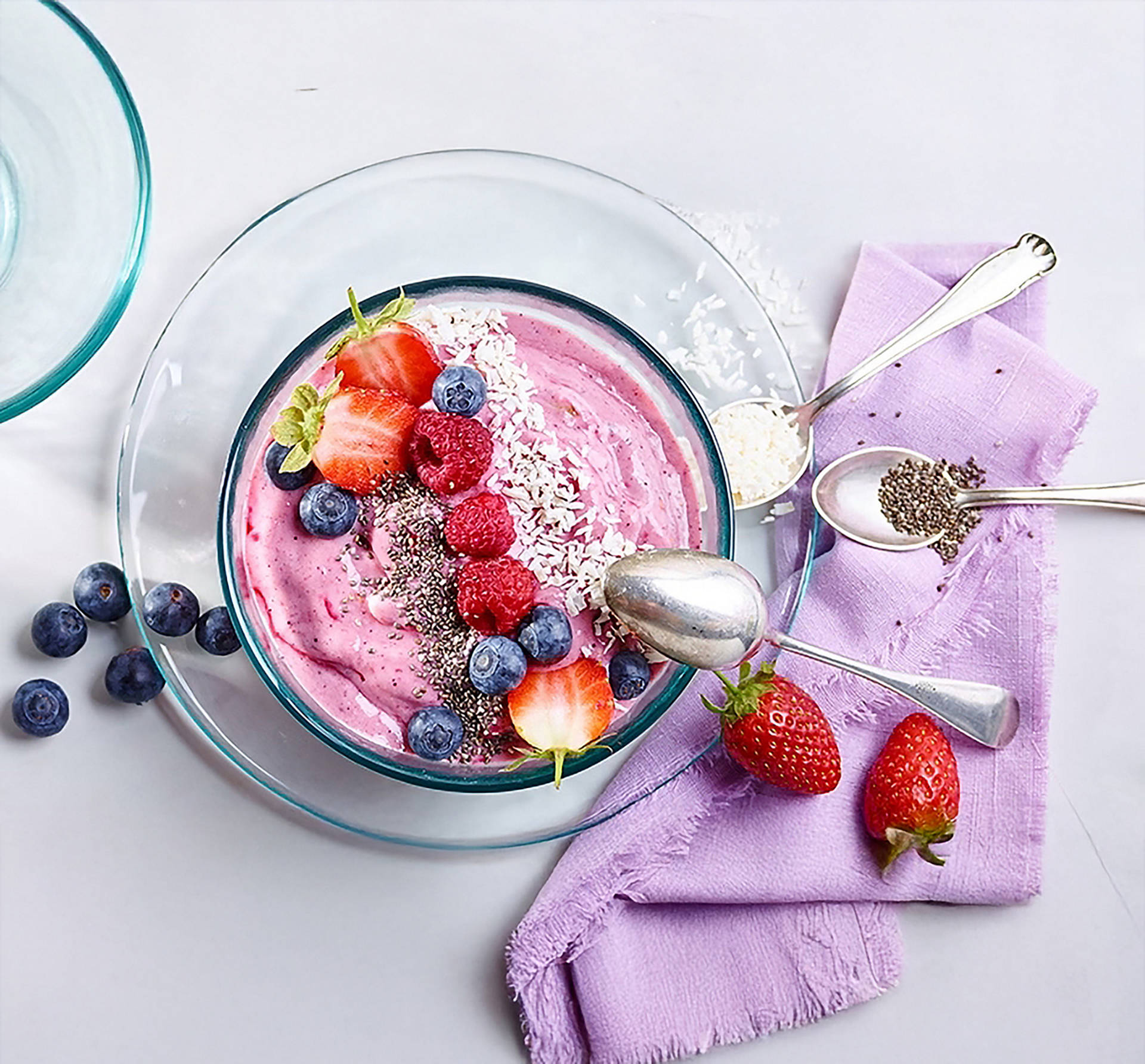 Serviervorschlag: Acai-Bowl