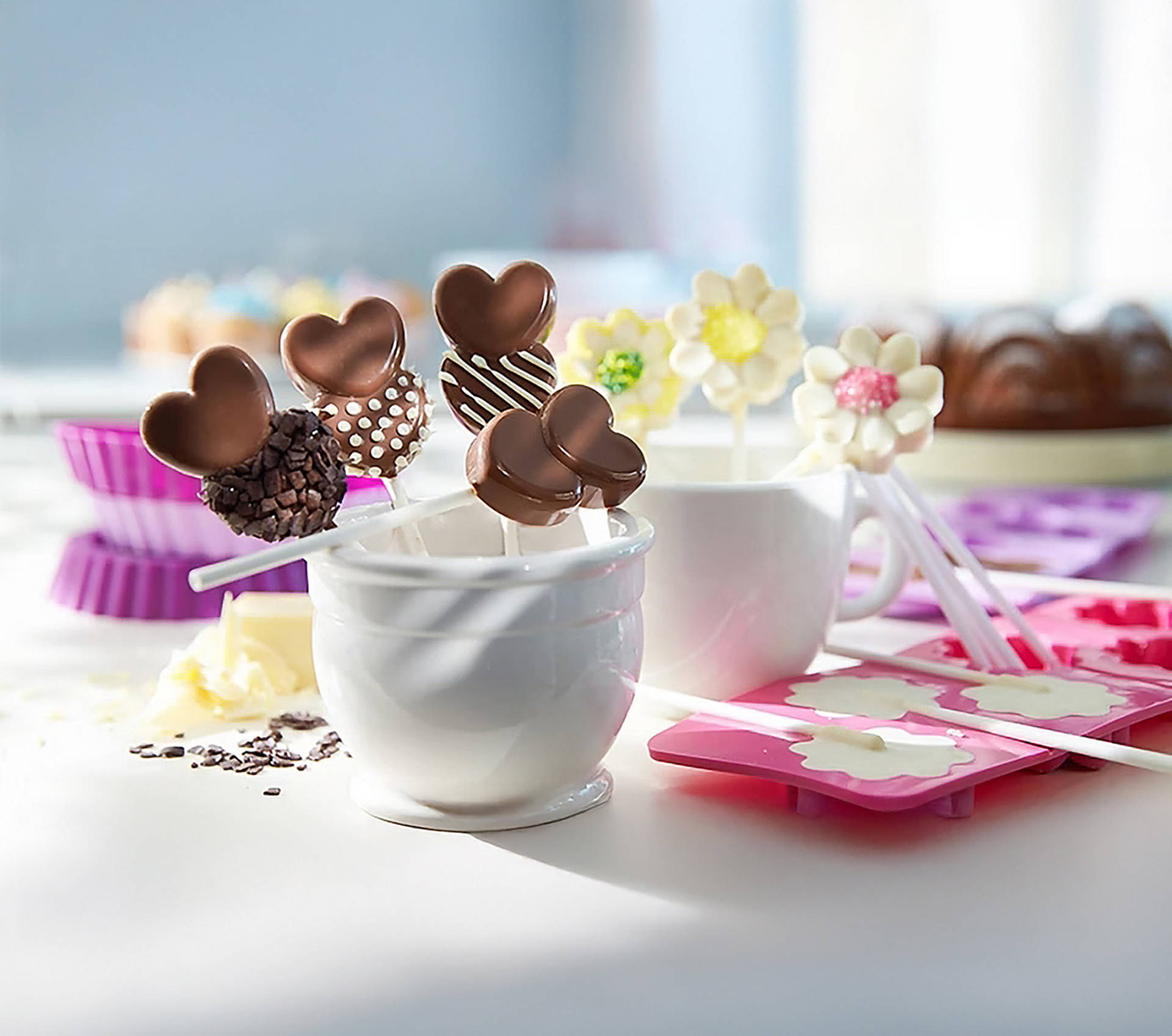 Serviervorschlag: Schokolollis