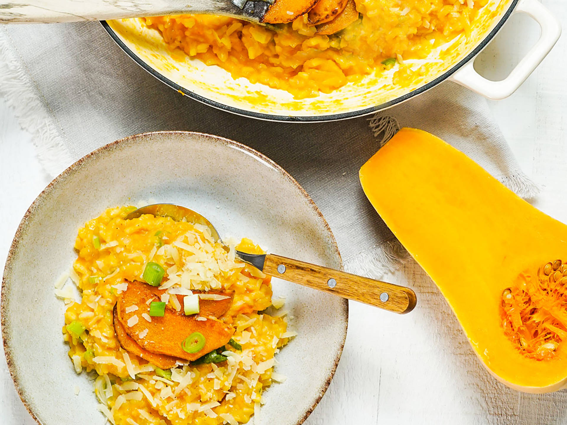 Butternut-Risotto