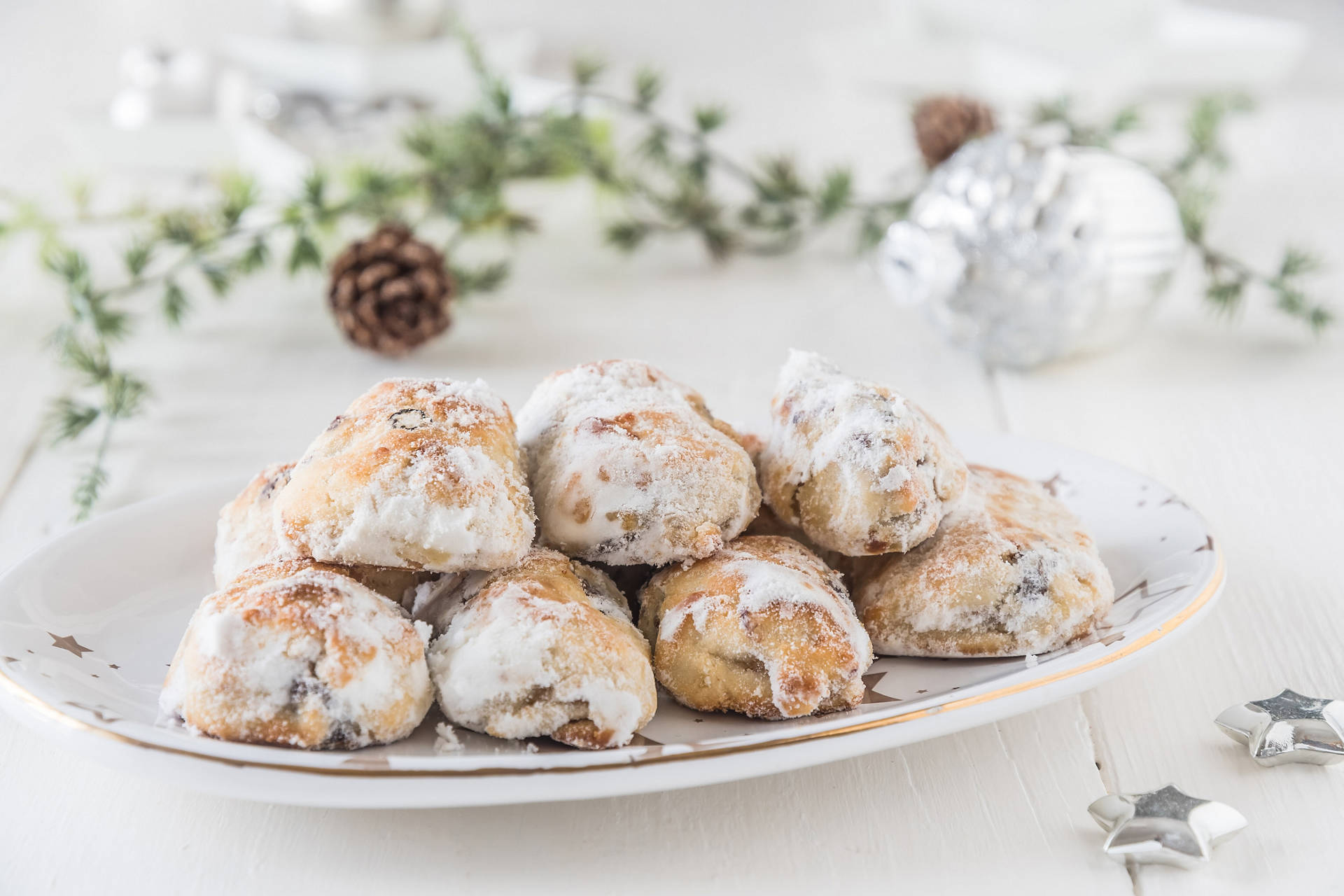 Serviervorschlag: Stollenkonfekt - der Klassiker als Fingerfood