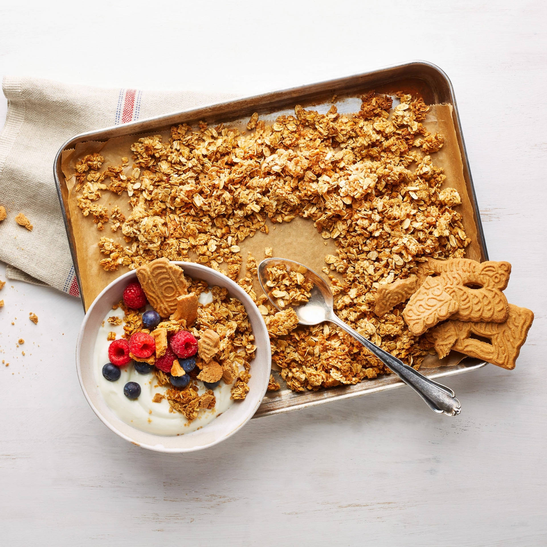 Serviervorschlag: Spekulatius-Granola