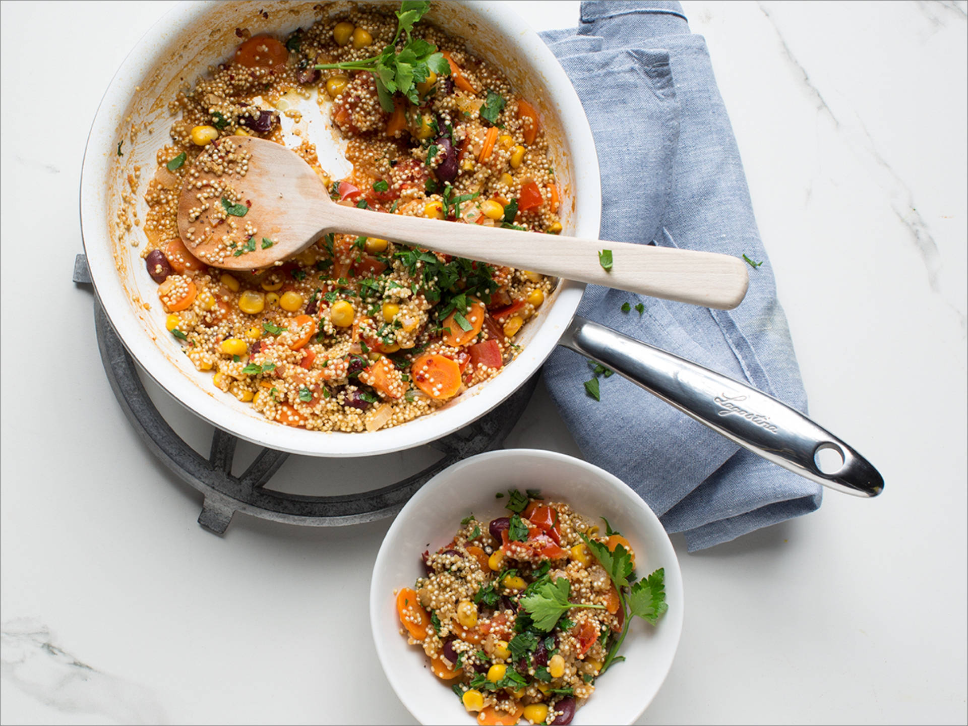 Serviervorschlag: One-Pot-Quinoa