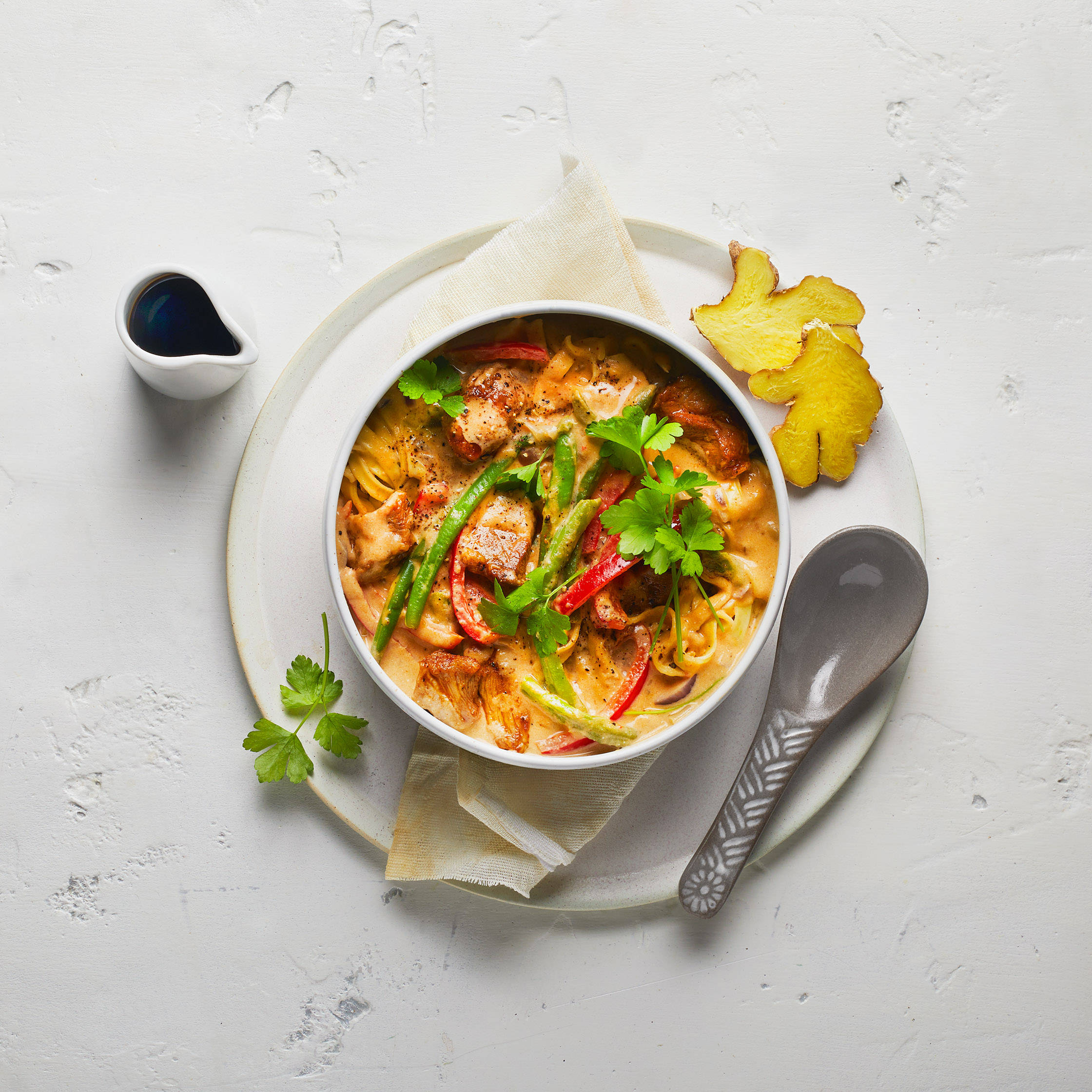 Thai-Curry mit Schweinefleisch