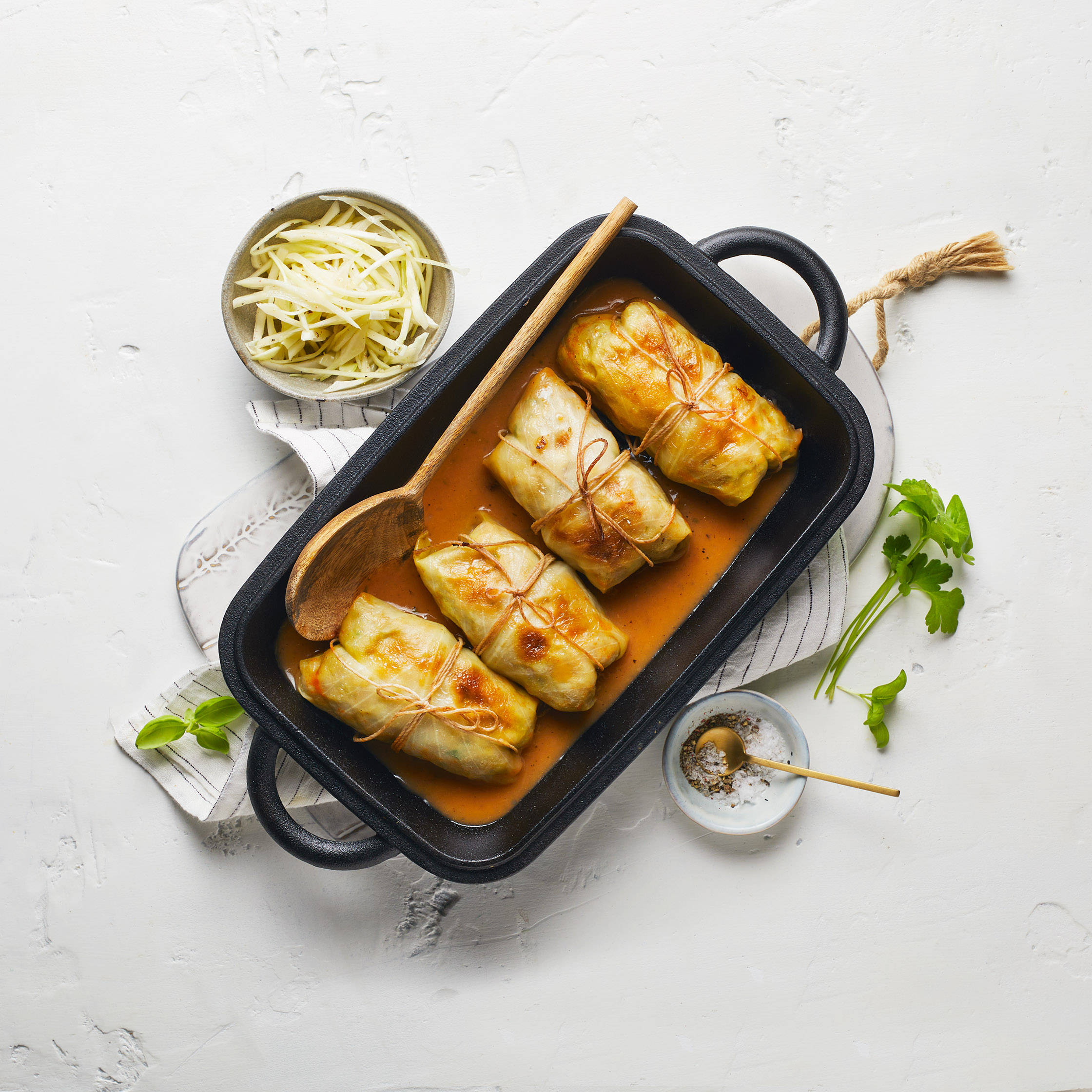 Geschmorte Krautwickel