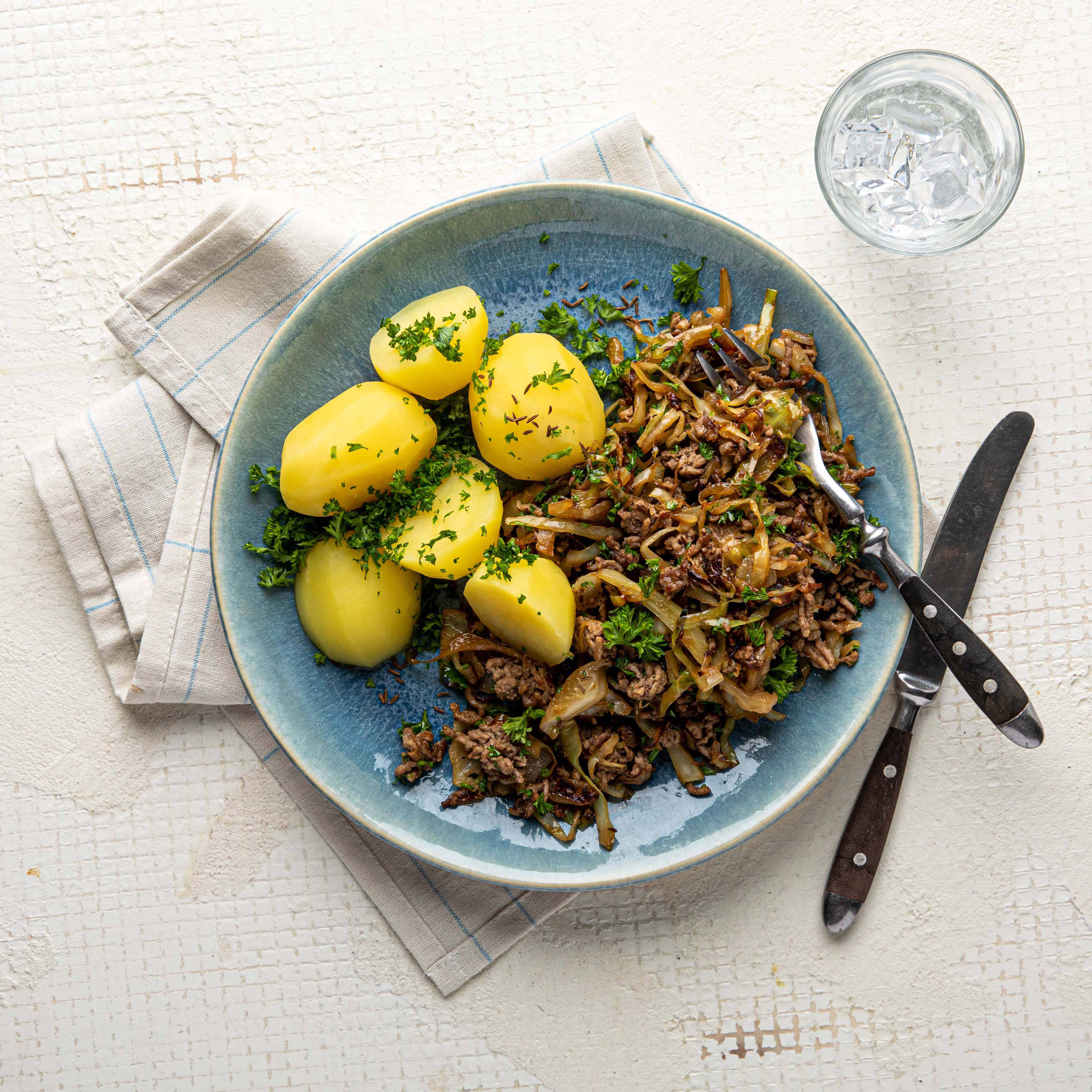 Schmorkohl mit Hackfleisch