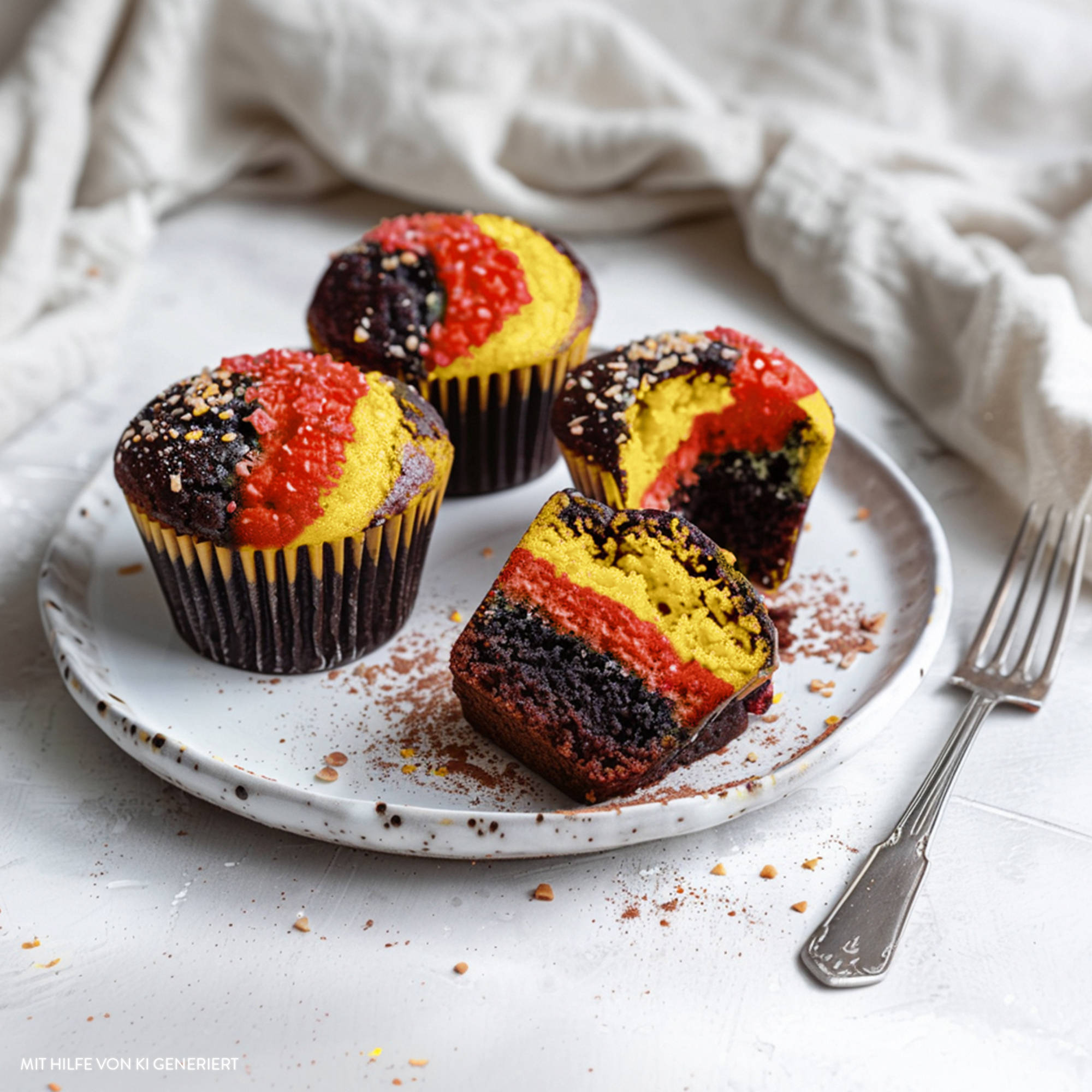 Serviervorschlag: EM-Muffins