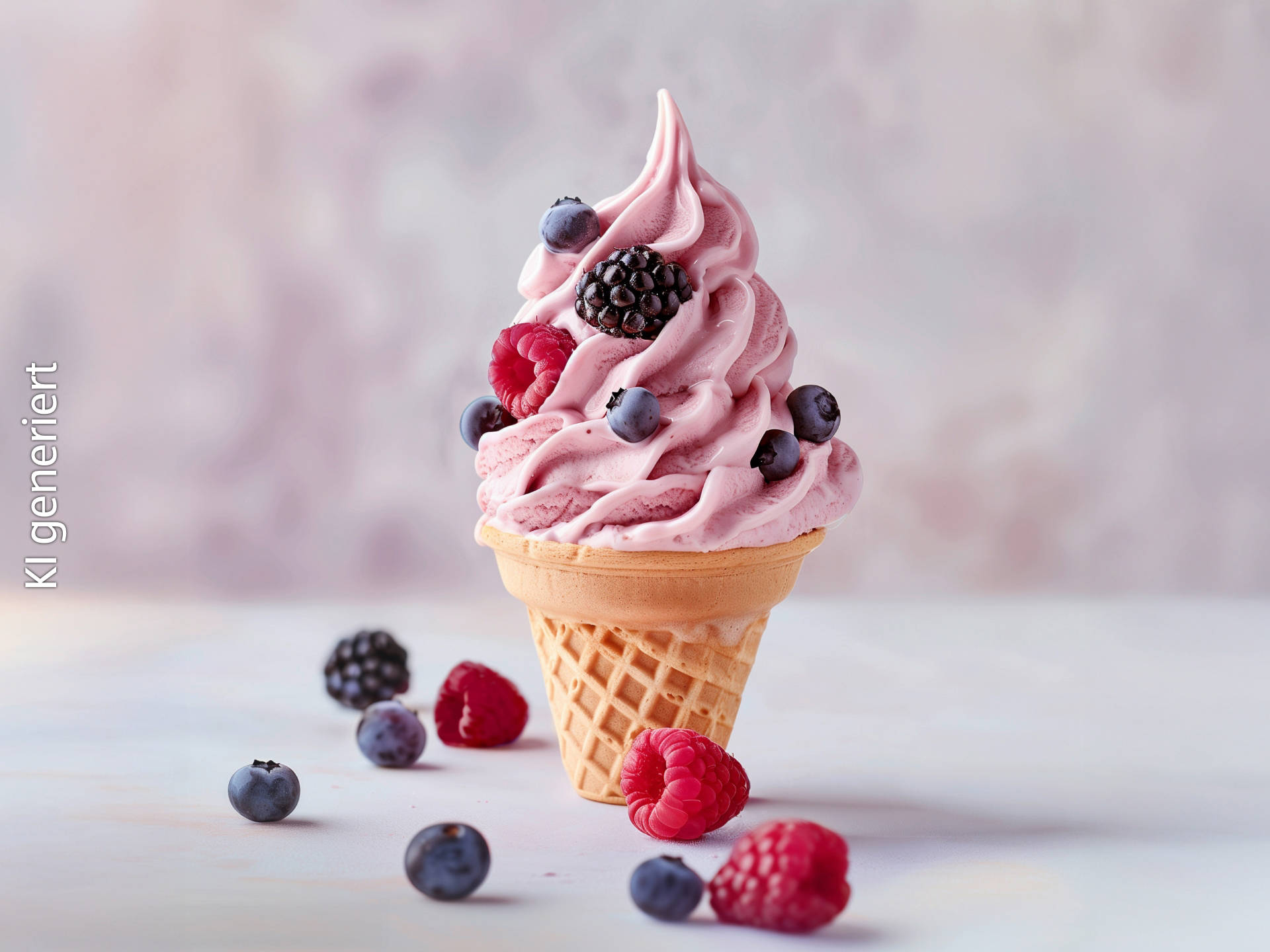 Serviervorschlag: Schnelles Beeren-Softeis (Thermomix)