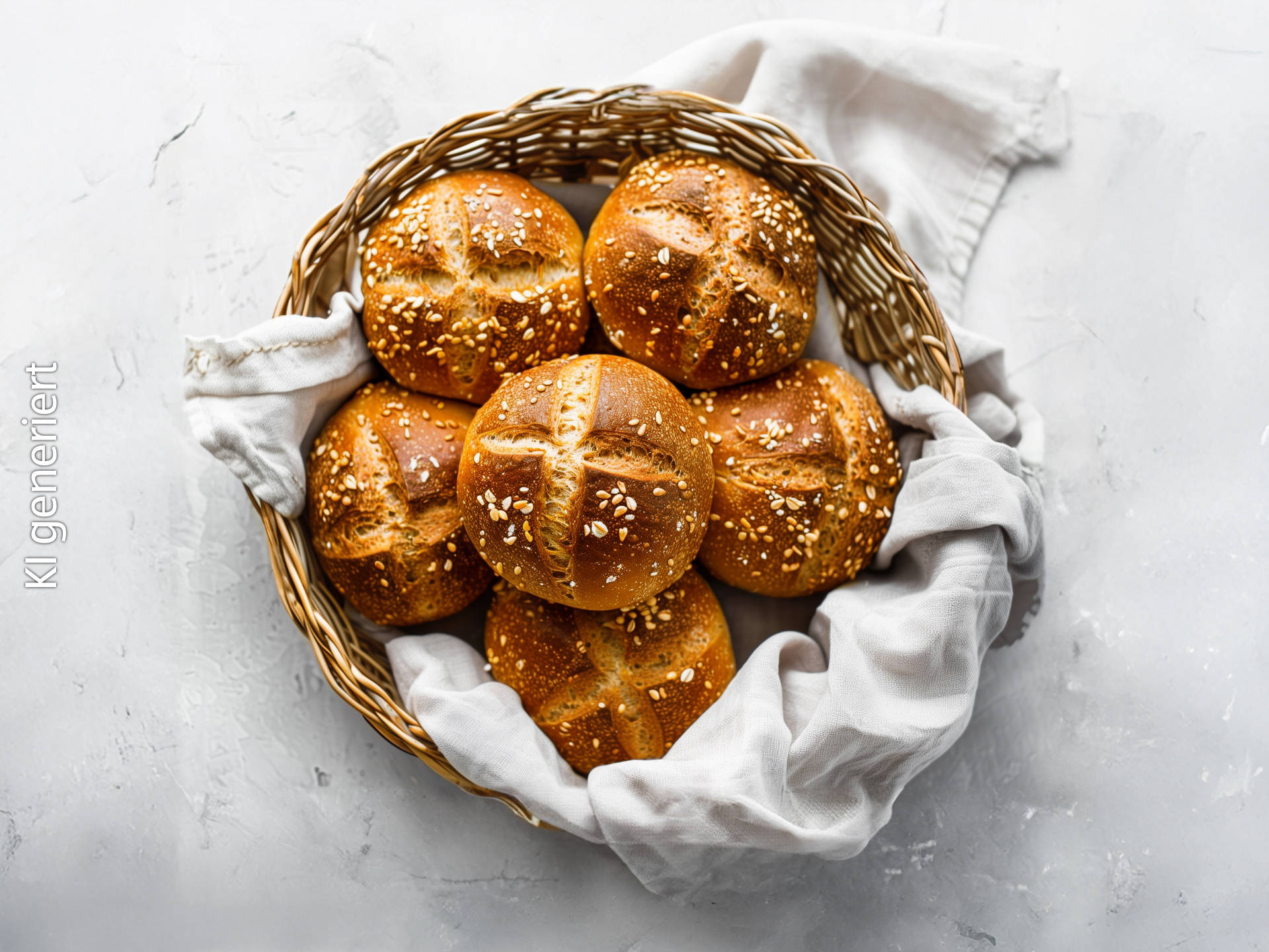 Serviervorschlag: Dinkel-Brötchen 