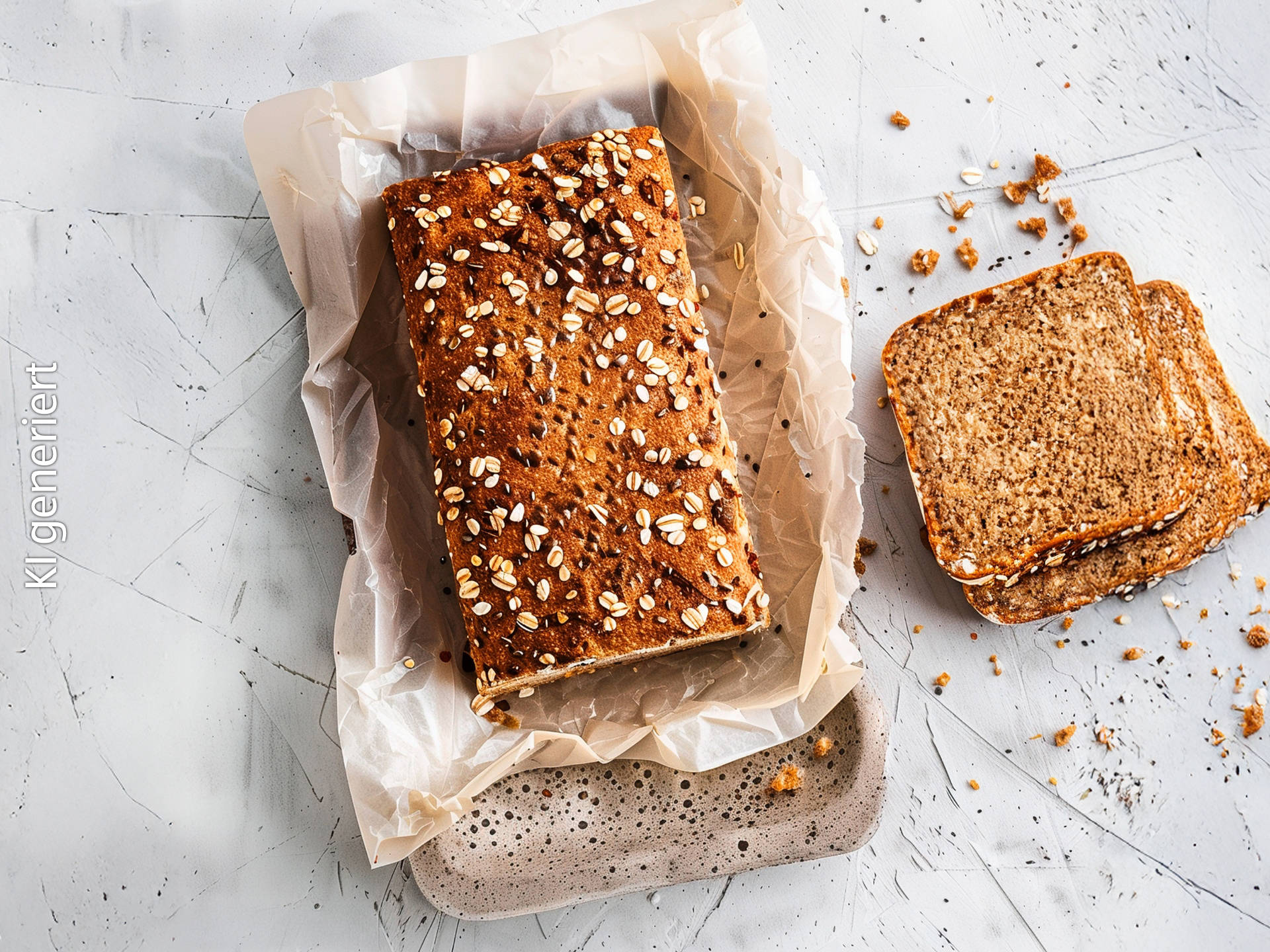 Serviervorschlag: Eiweißbrot