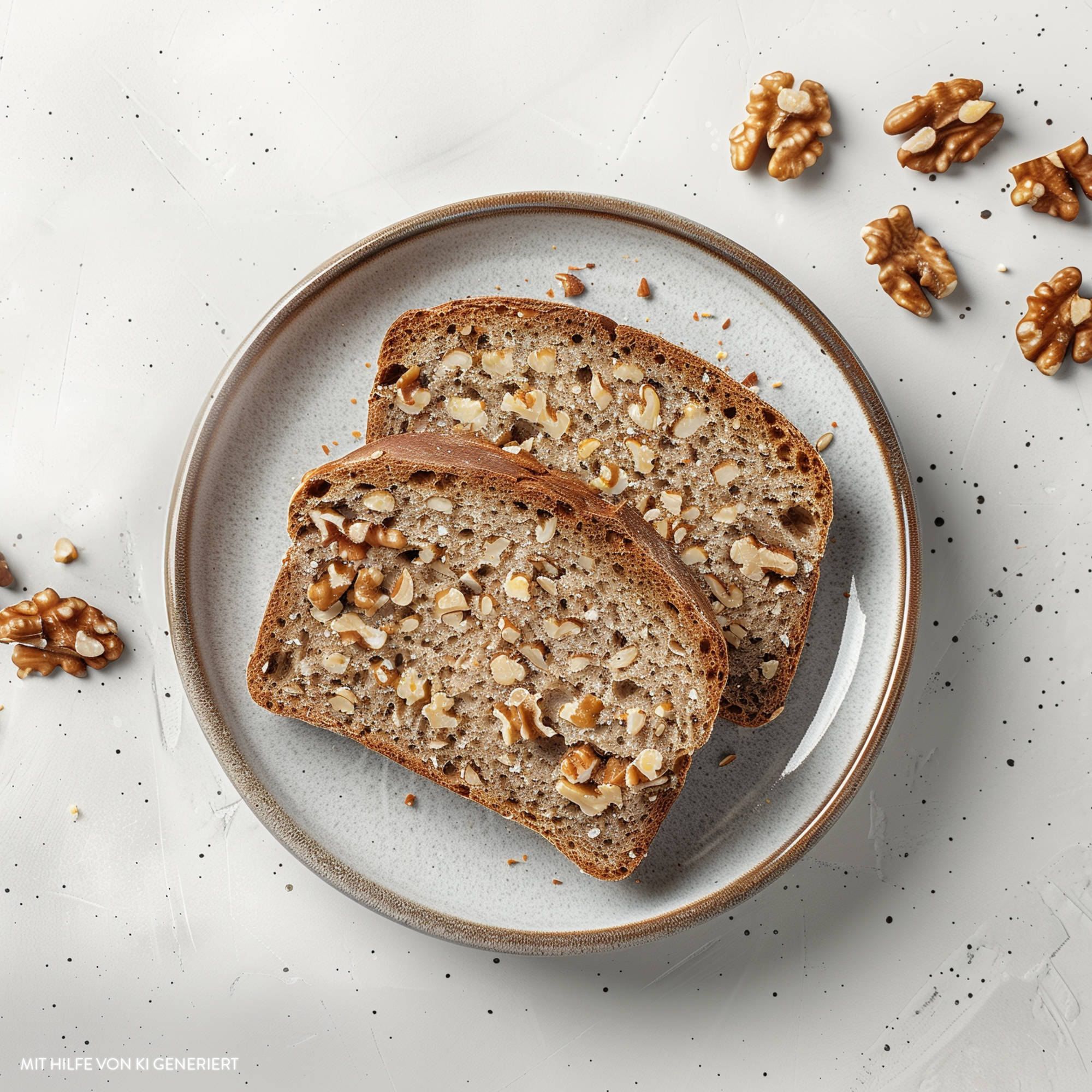 Serviervorschlag: Walnussbrot