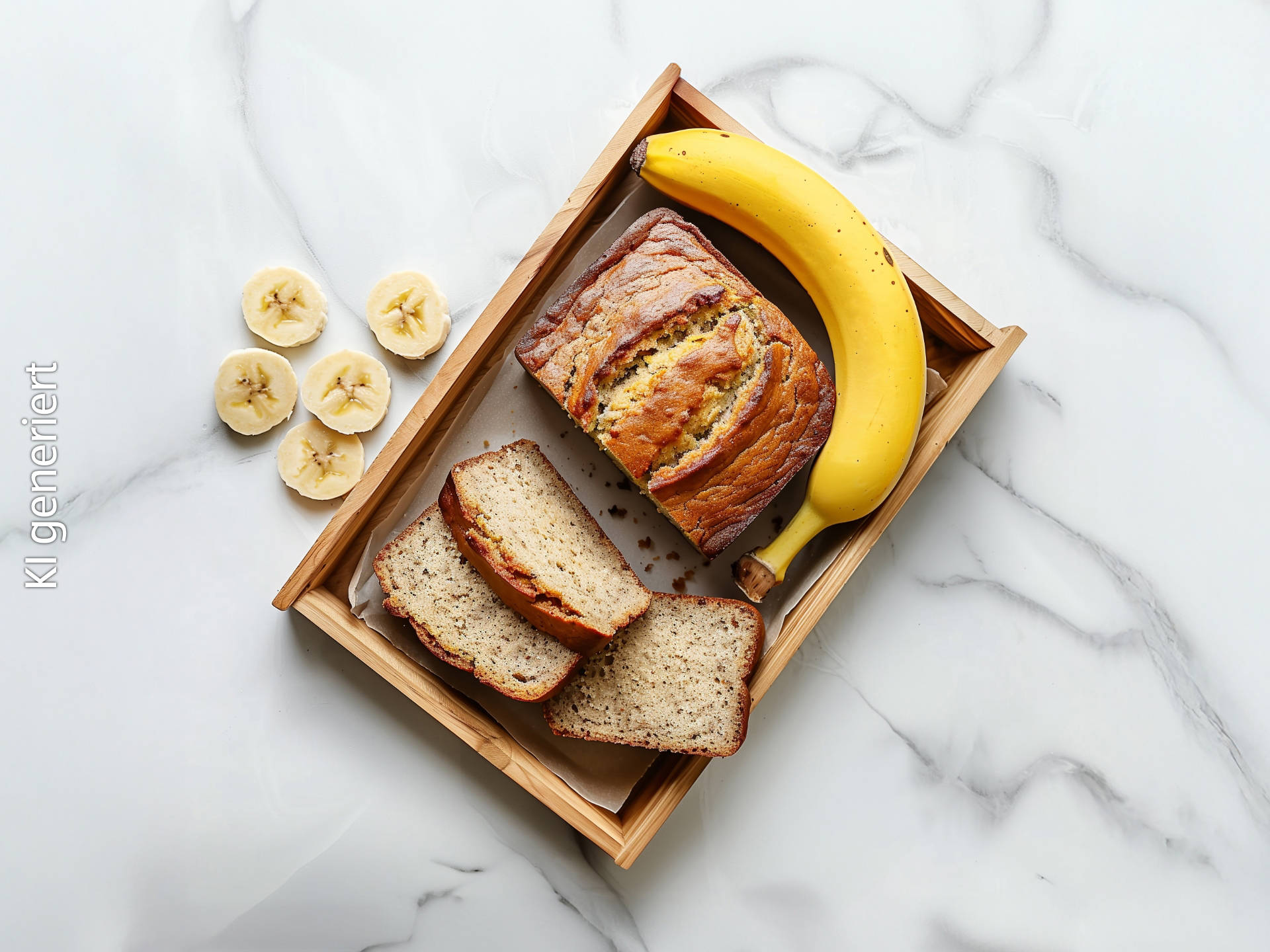 Serviervorschlag: Low Carb Bananenbrot