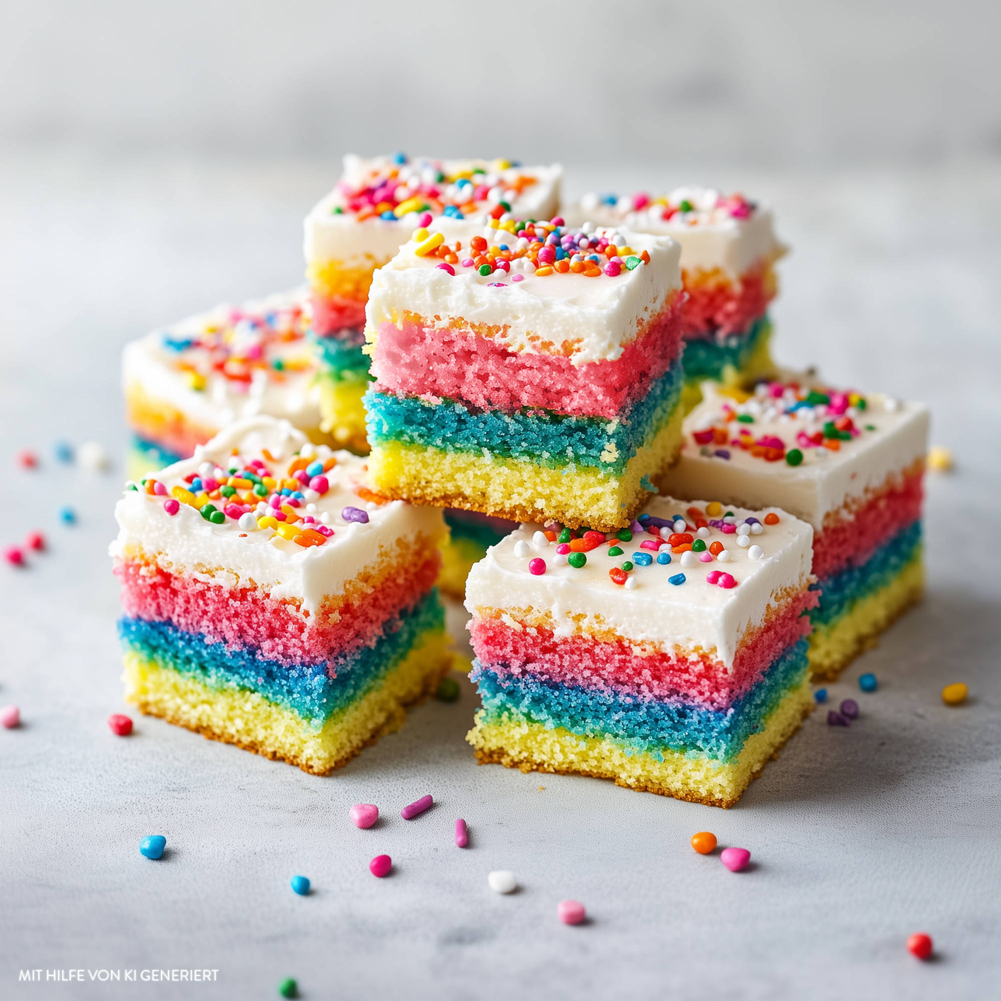 Serviervorschlag: Papageienkuchen