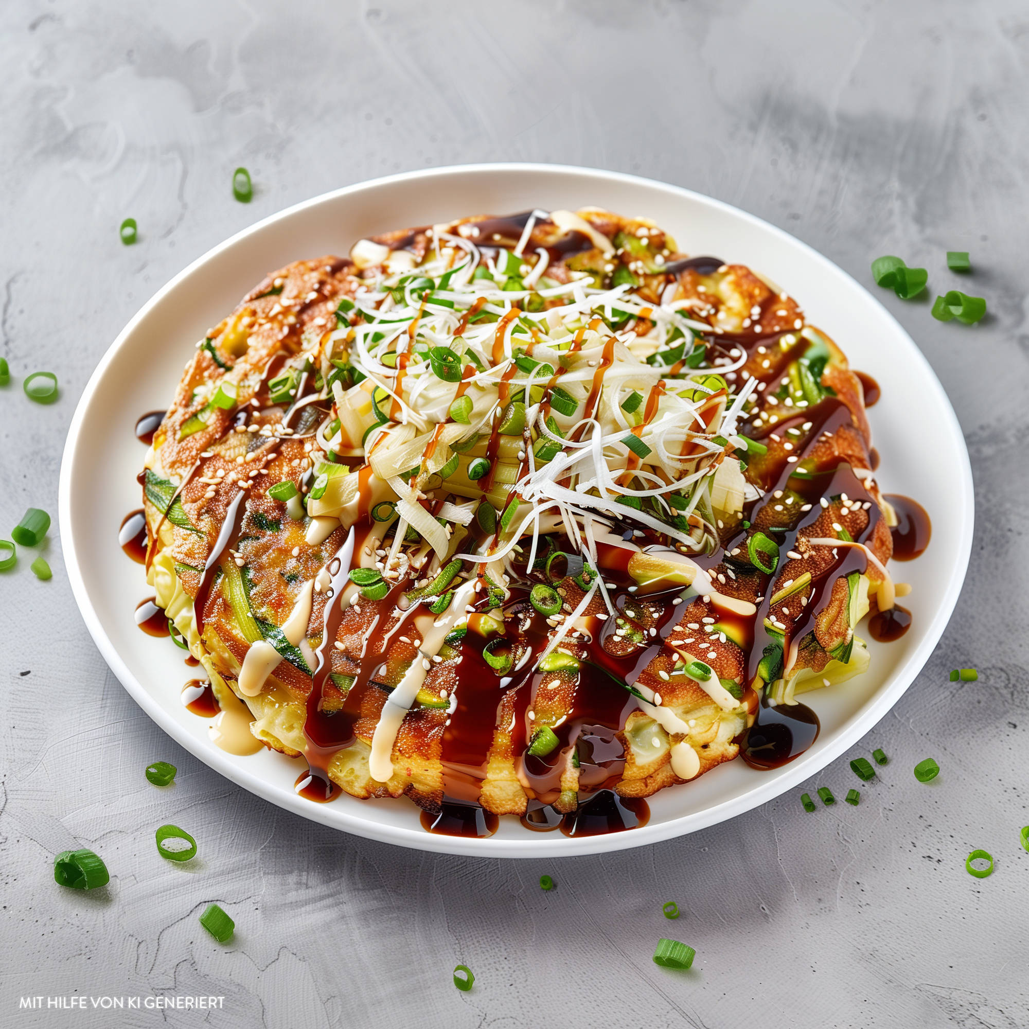 Vegetarische Okonomiyaki