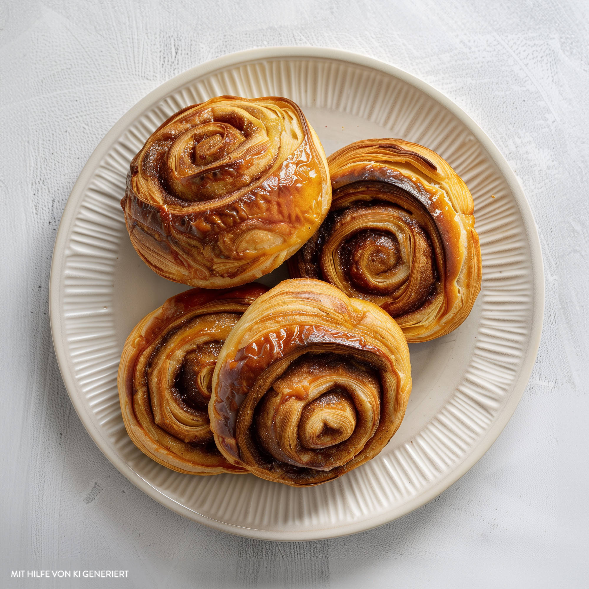 Serviervorschlag: Selfmade Zimtschnecken 