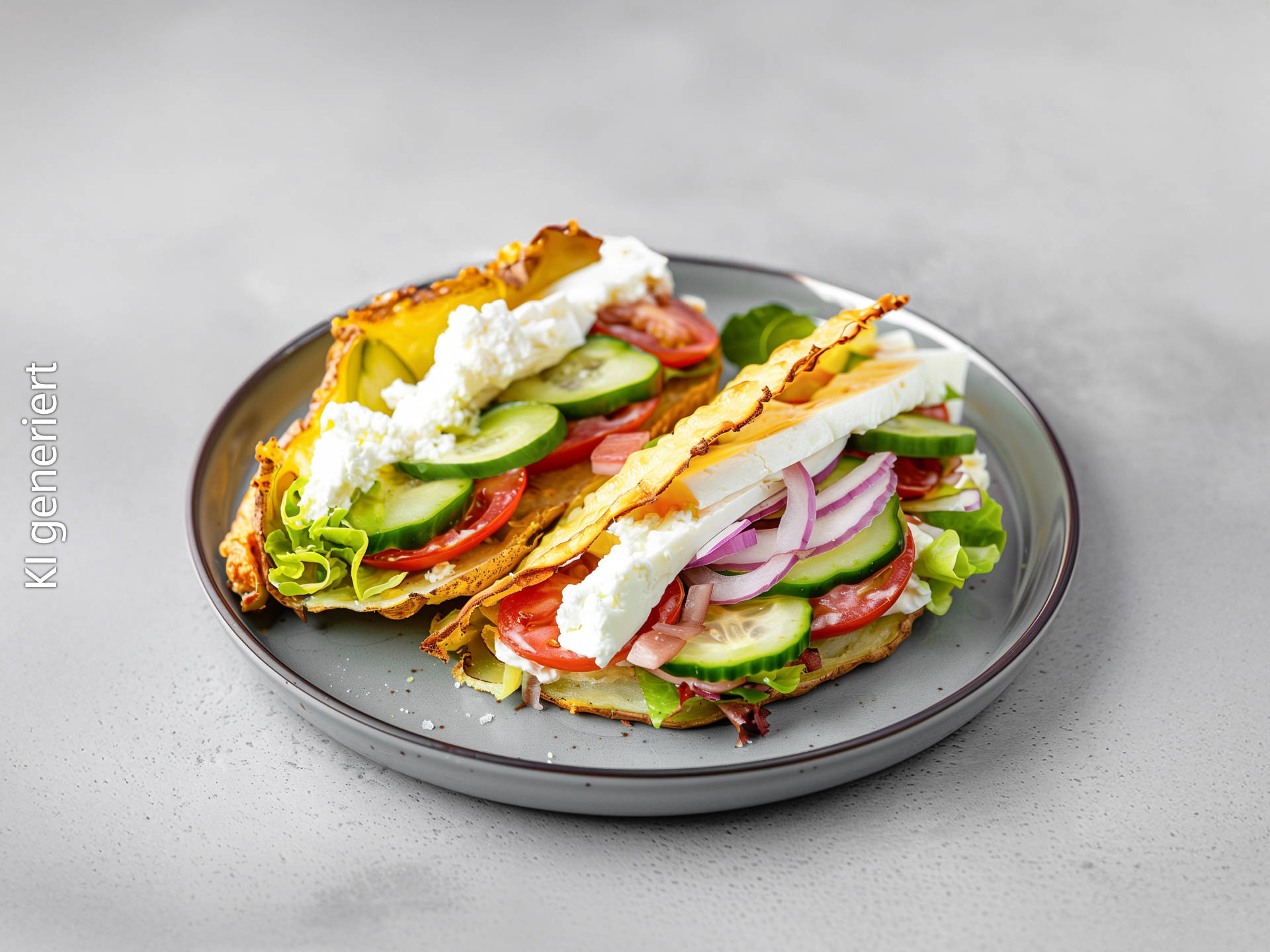 Serviervorschlag: Kartoffel-Sandwich