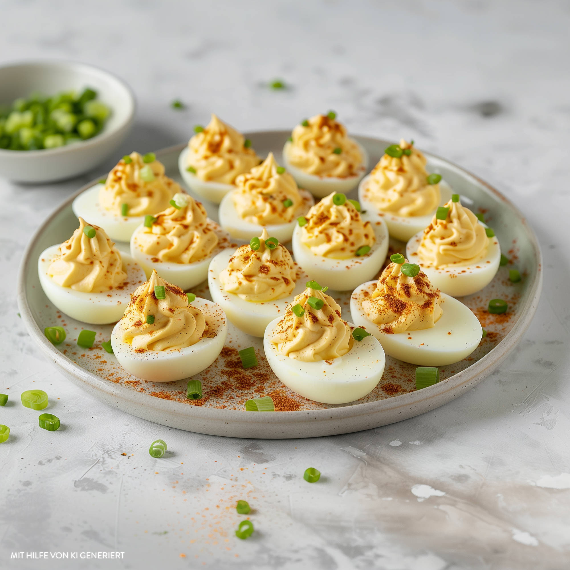 Serviervorschlag: Russische Eier  