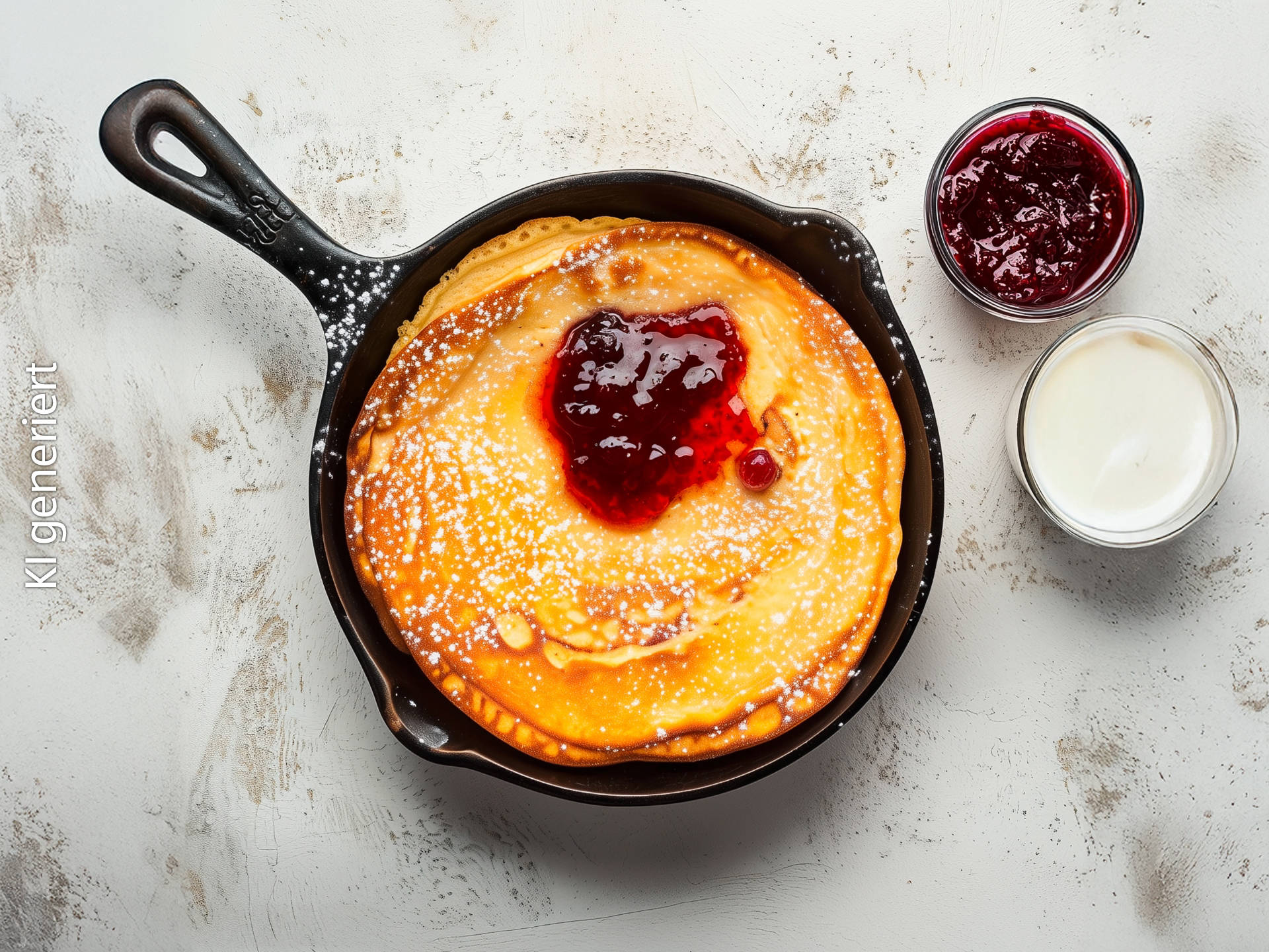 Serviervorschlag: Tiroler Melchermuas mit Preiselbeeren