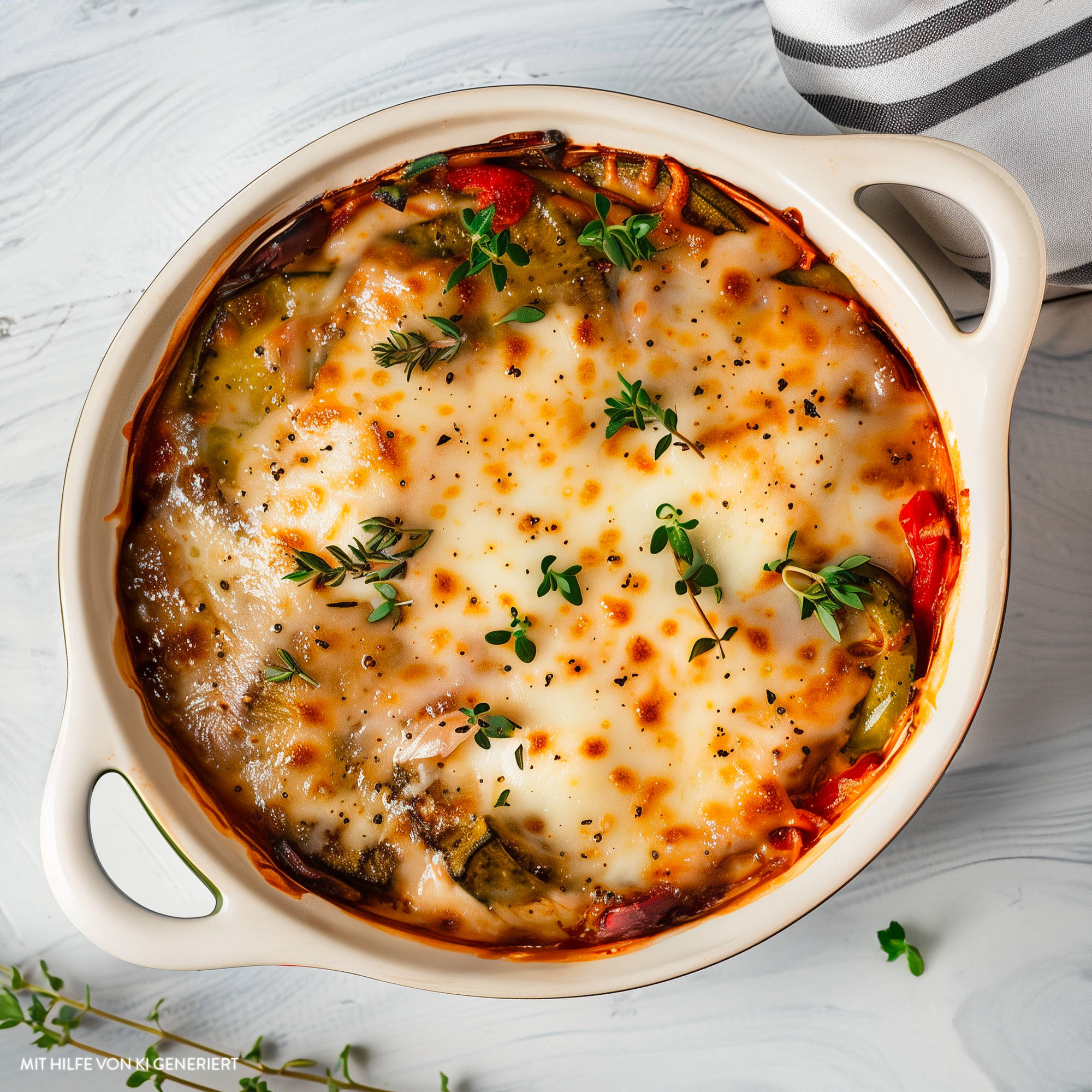 Gemüse-Gratin alla Italiana