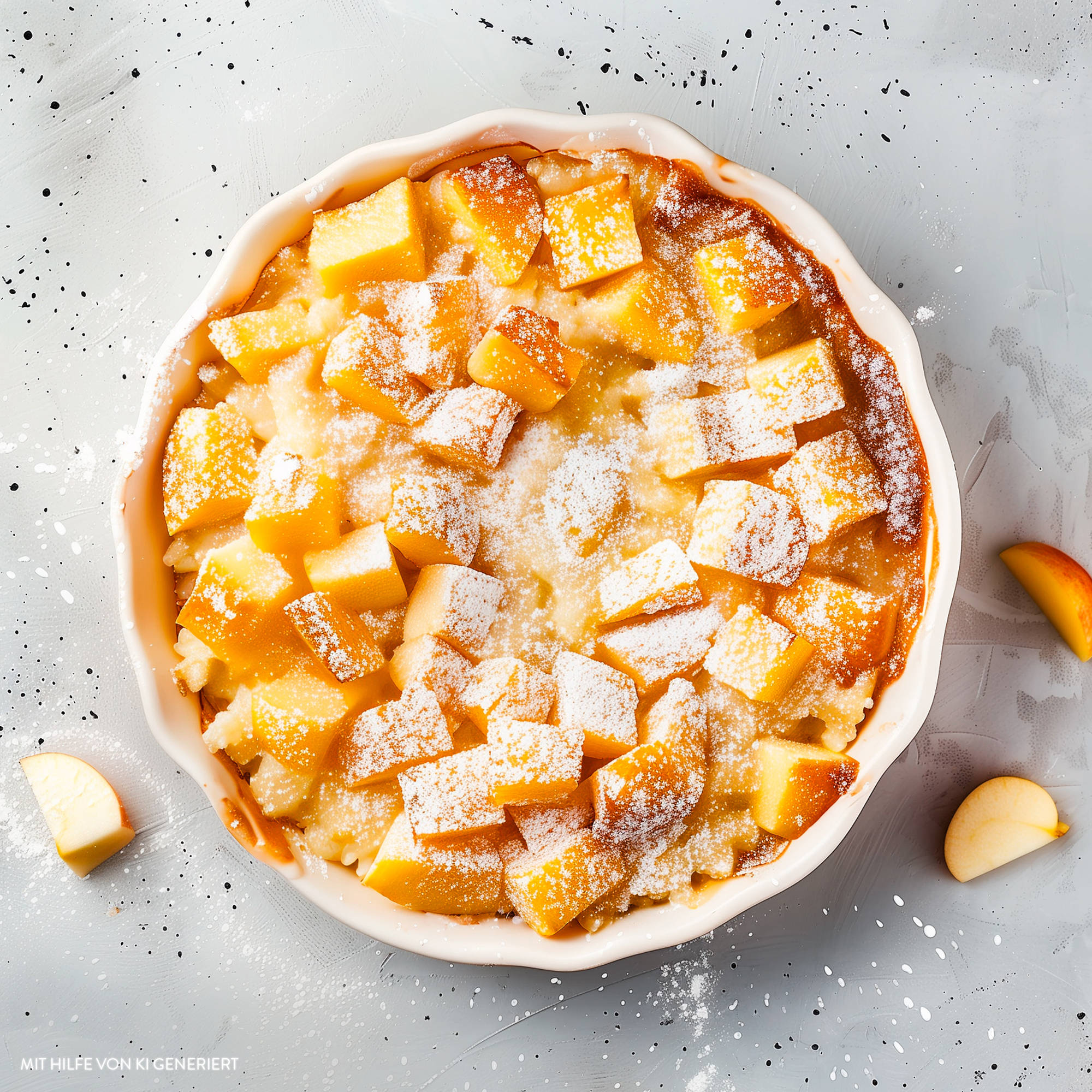 Gebackener Milchreis