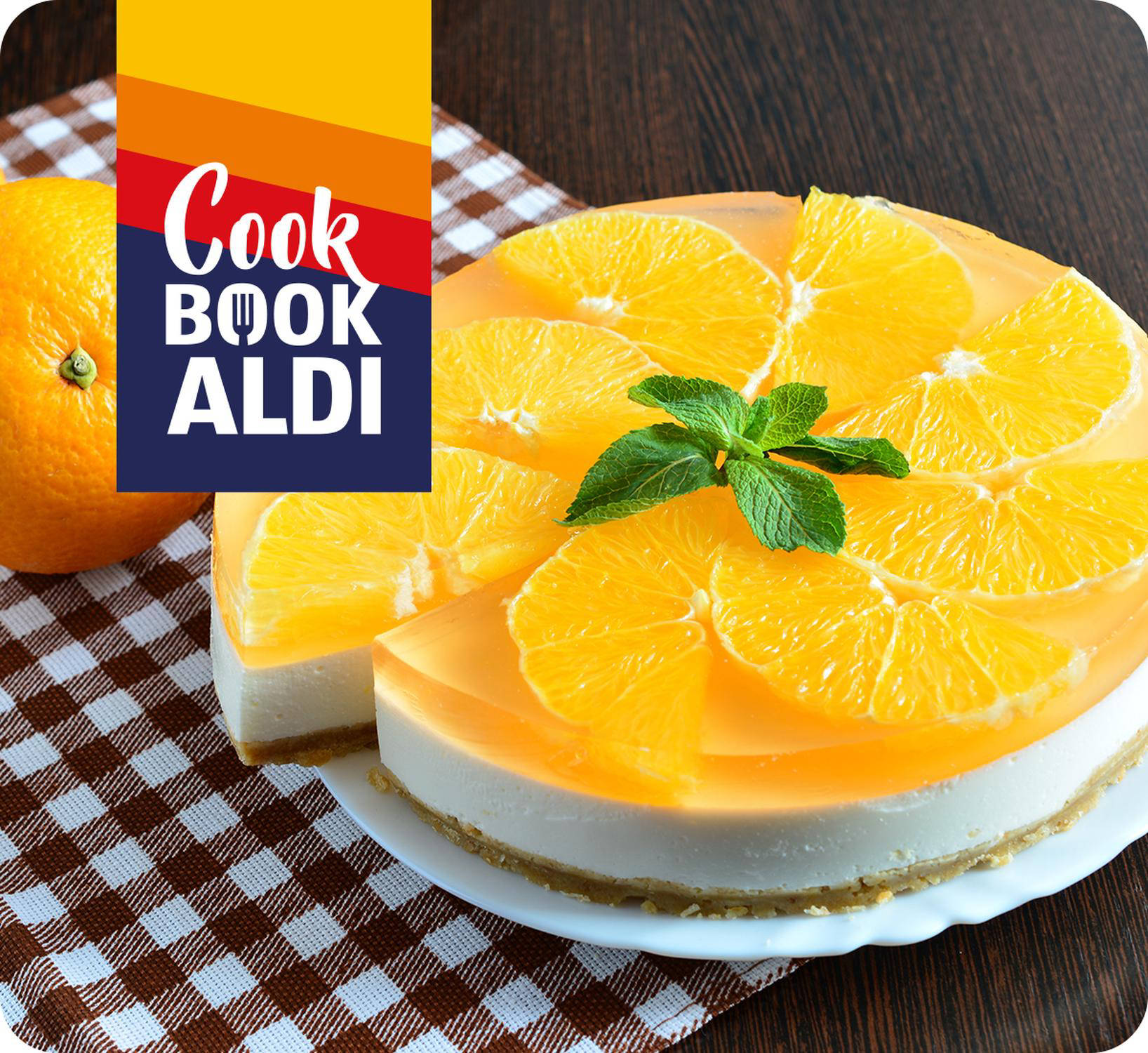 Cheesecake all'arancia