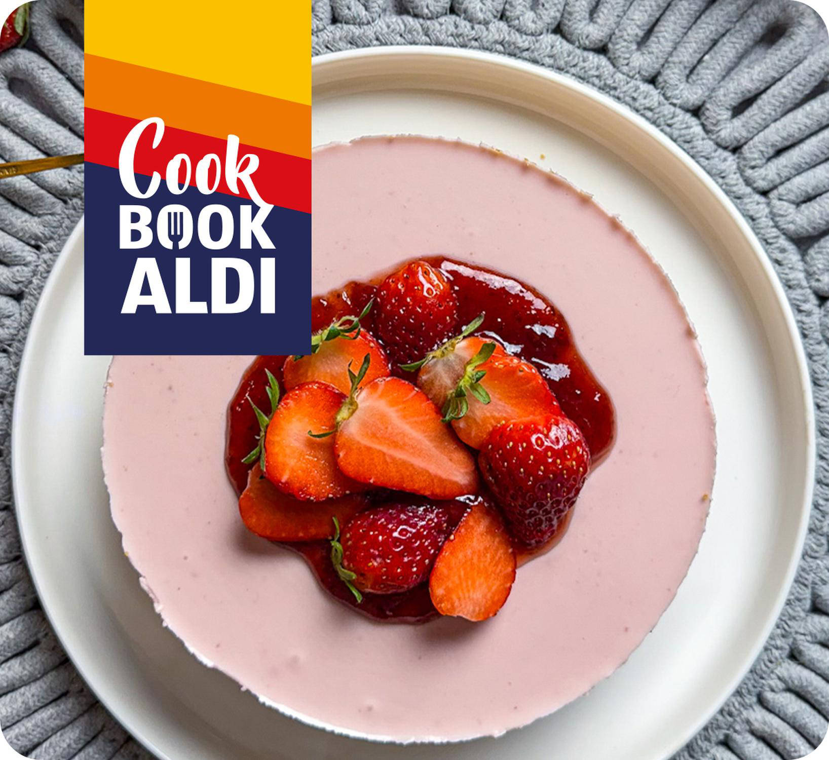 Cheesecake fredda alle fragole