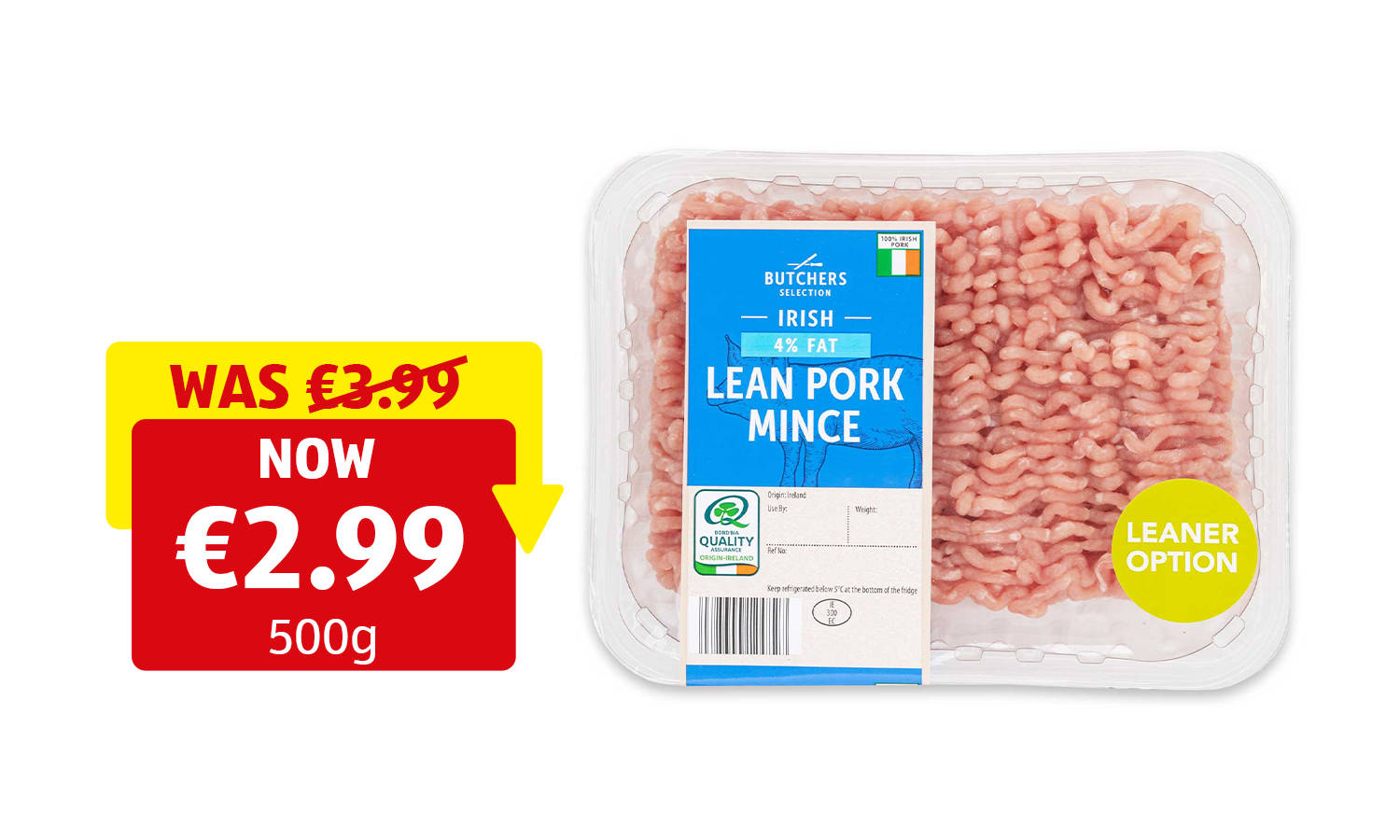 Image of Irish Lean Pork Mince 4% Fat 