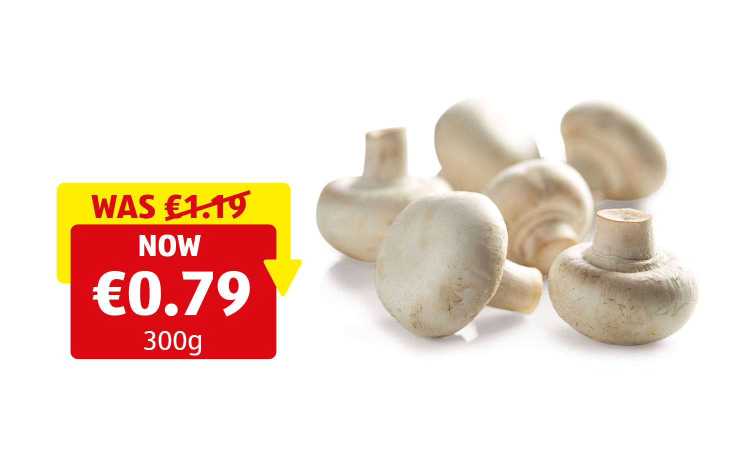 Image of  Irish mushrooms featuring the bord bia quality assurance