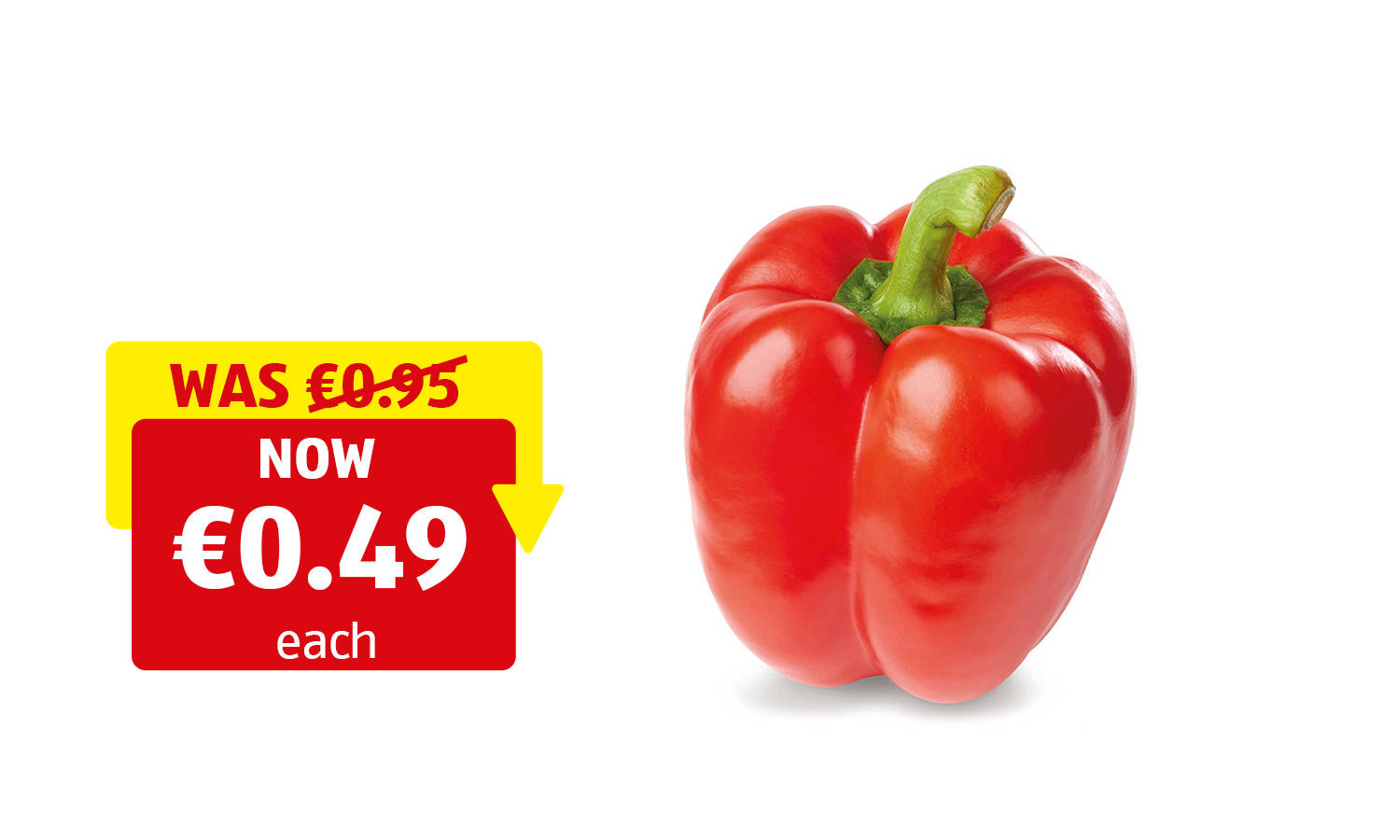 Image of 1 red pepper