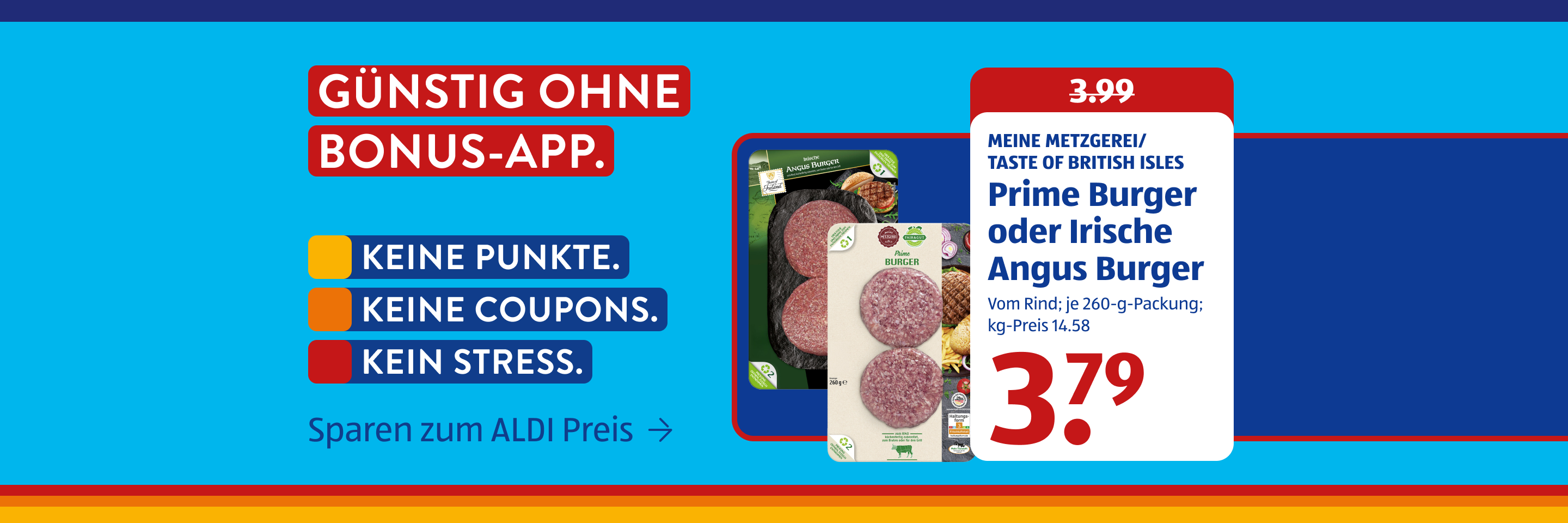 ALDI-Aktion für Prime- und Angus-Burger