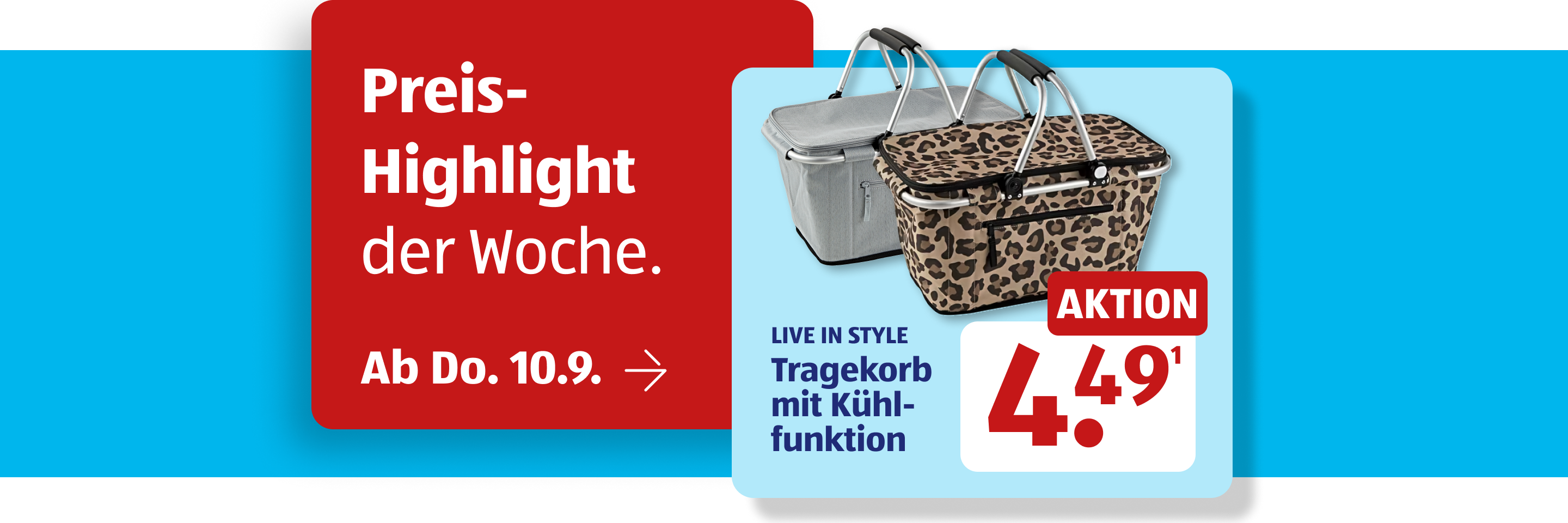 Isoliertragetaschen im Aktionsangebot.