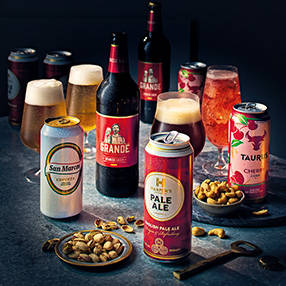 Assorted beers and ales image