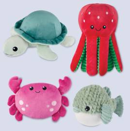 Scented plush dog toy image