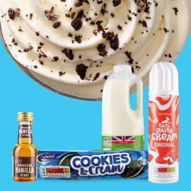 Vanilla Cookies & Cream Milkshake image
