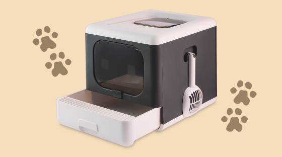Cat litter house link 