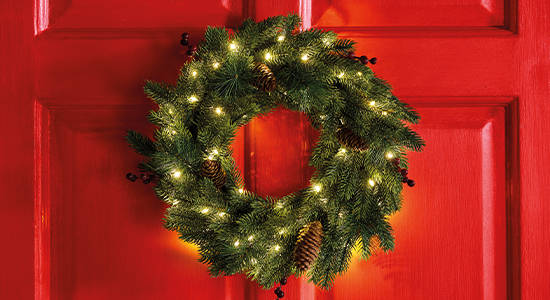 LED Christmas Wreath image
