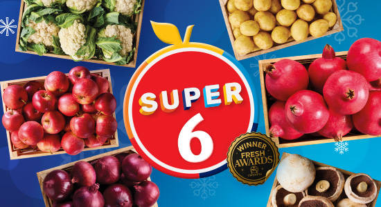 Super 6 Fruit and veg offers image