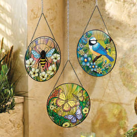 Coloured Glass Sun Catcher Image