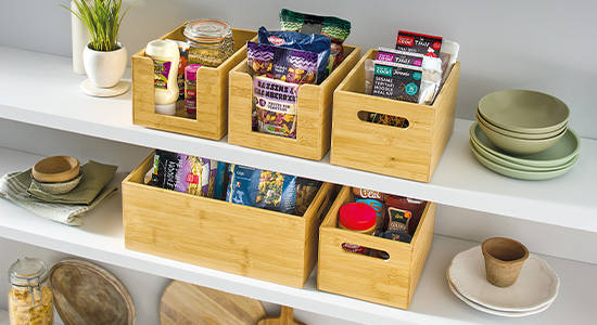 Bamboo Pantry Bin product image